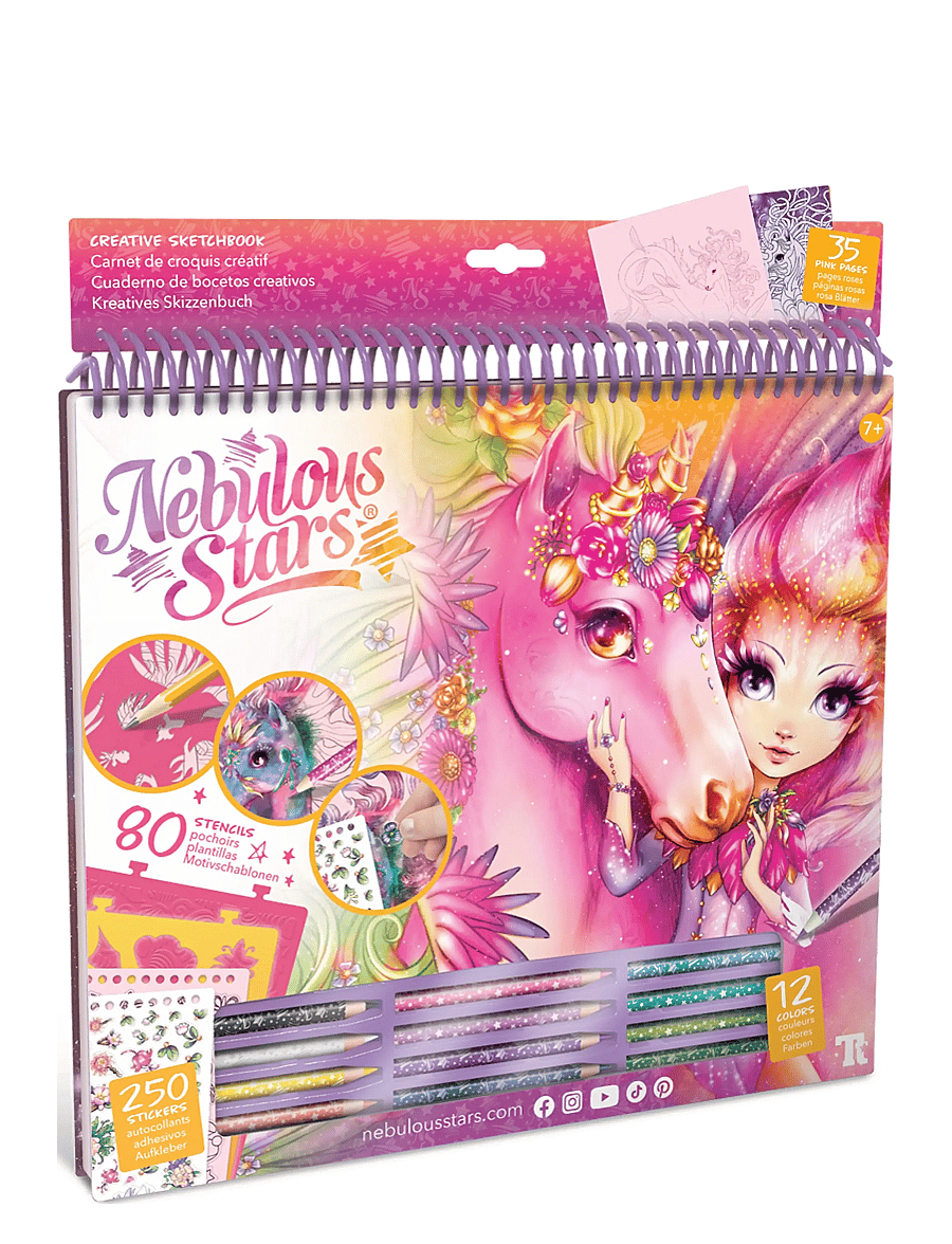 Nebulous Stars - Nebulous Star Large Creative Sketchbook - målar- & pysselböcker - multi - 0