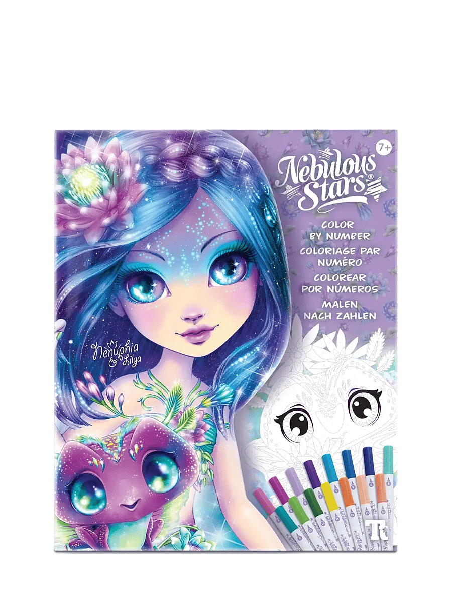 Nebulous Stars - Nebulous Stars Color-By-Number Book Set - Nenuphia - målar- & pysselböcker - multi - 0