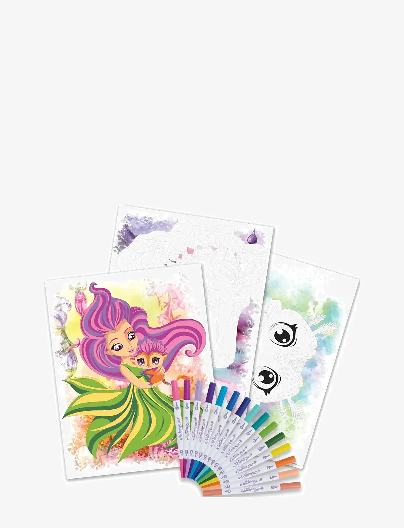 Nebulous Stars - Nebulous Stars Color-By-Number Book Set - Nenuphia - male- & kreabøger - multi - 2