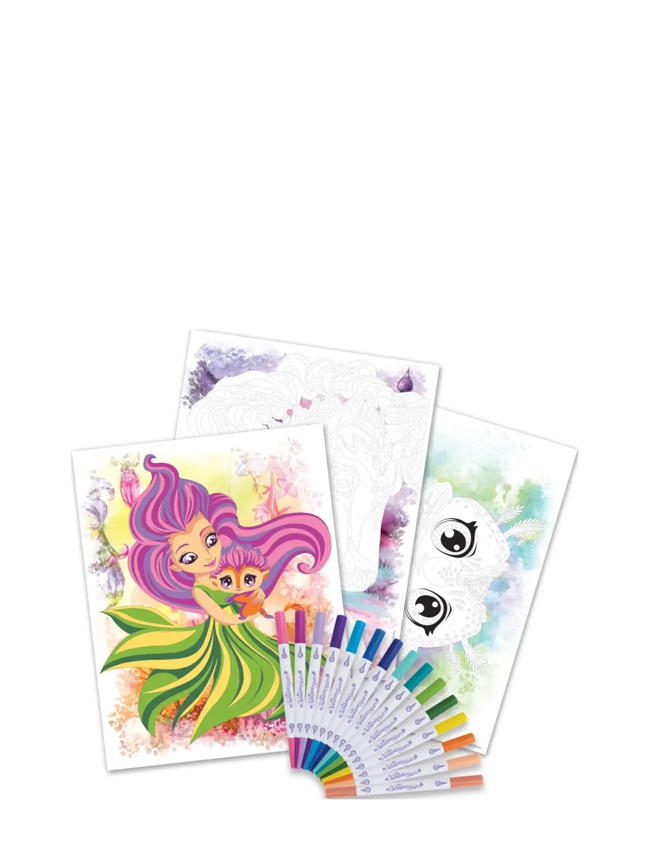 Nebulous Stars - Nebulous Stars Color-By-Number Book Set - Nenuphia - male- & kreabøger - multi - 2