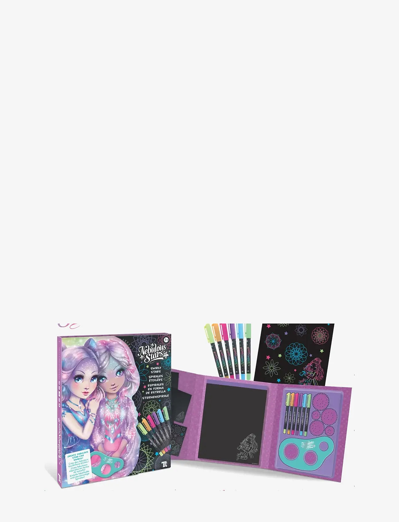 Nebulous Stars - Nebulous Stars Swirly Star Book Set - farging & hobbybøker - muti - 0