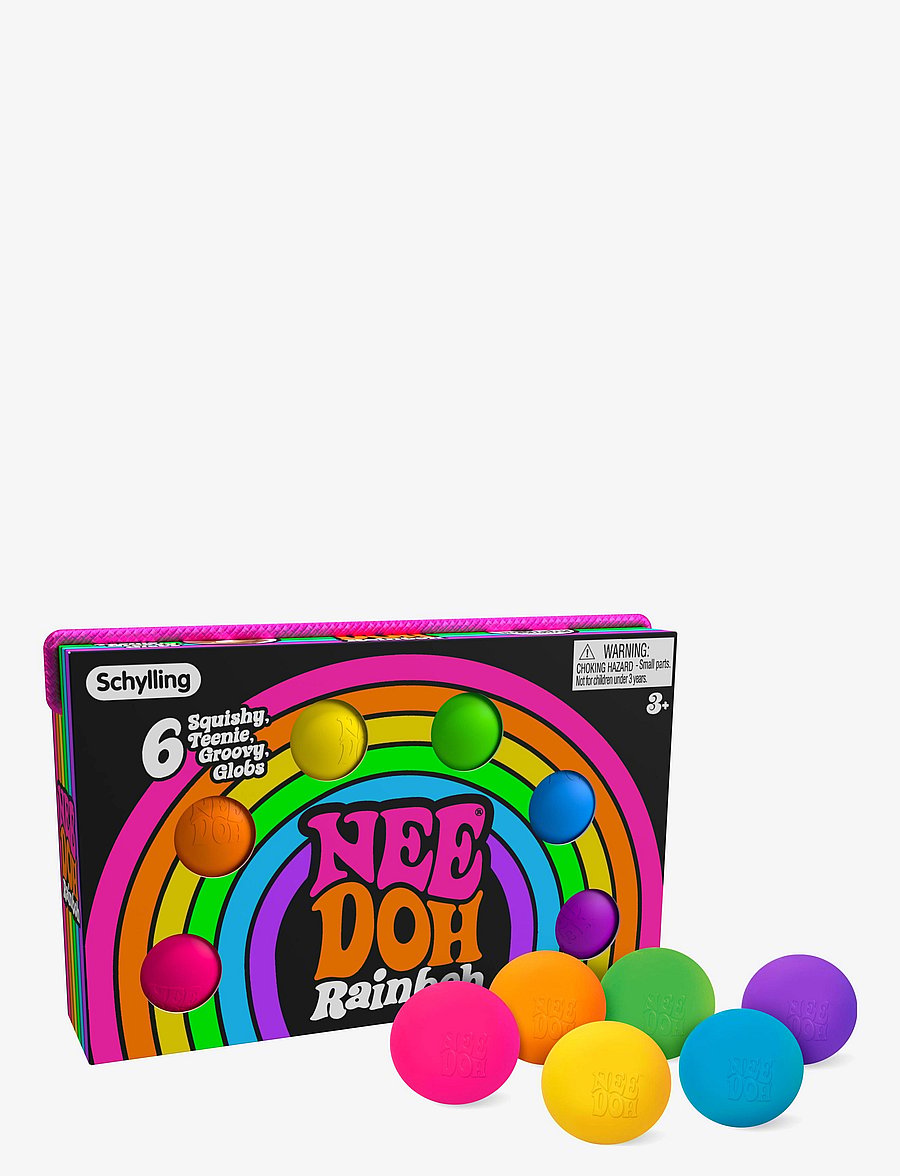 Needoh - NEEDOH Teenie Rainbow 6-Pack - multi coloured - 0