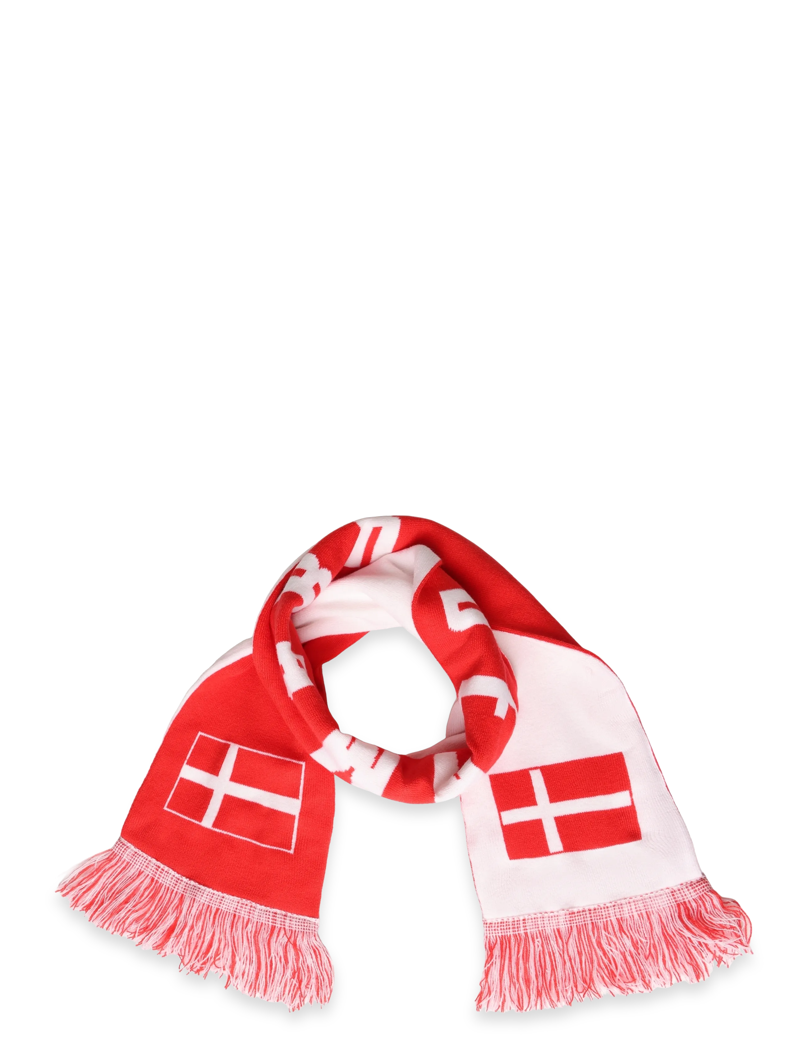 NeH Unisex Denmark Scarf - Accessories - RED / red