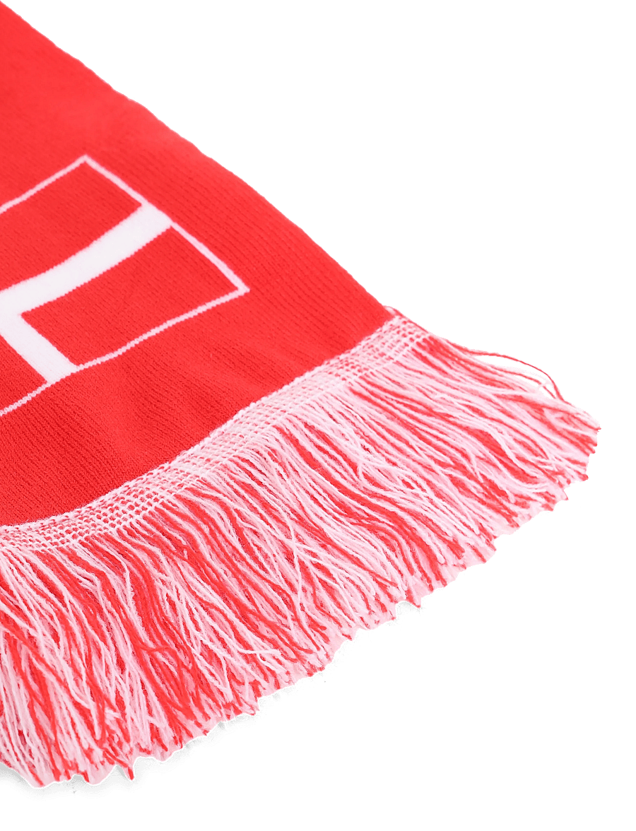 NeH - Unisex Denmark Scarf - winterschals - red - 2
