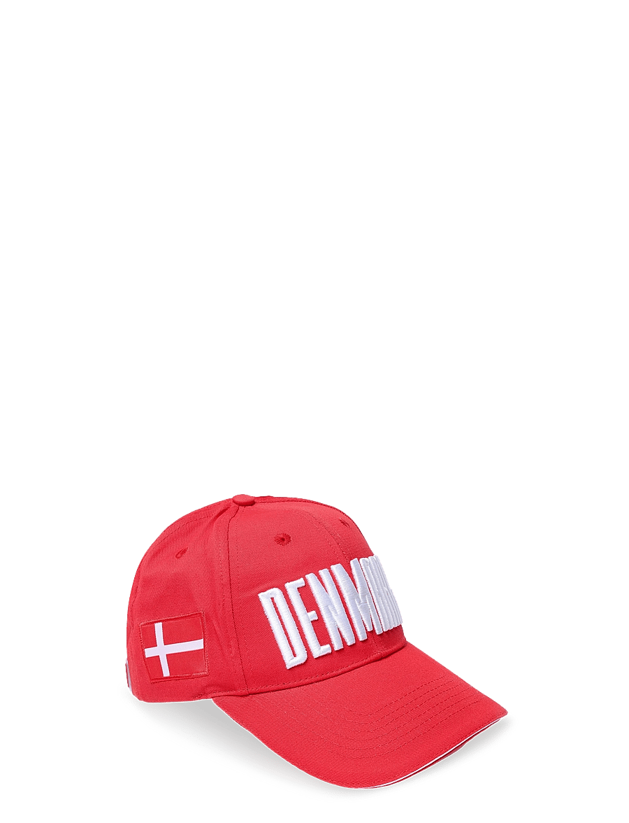 NeH - Unisex Denmark Cap - kappen - red - 0