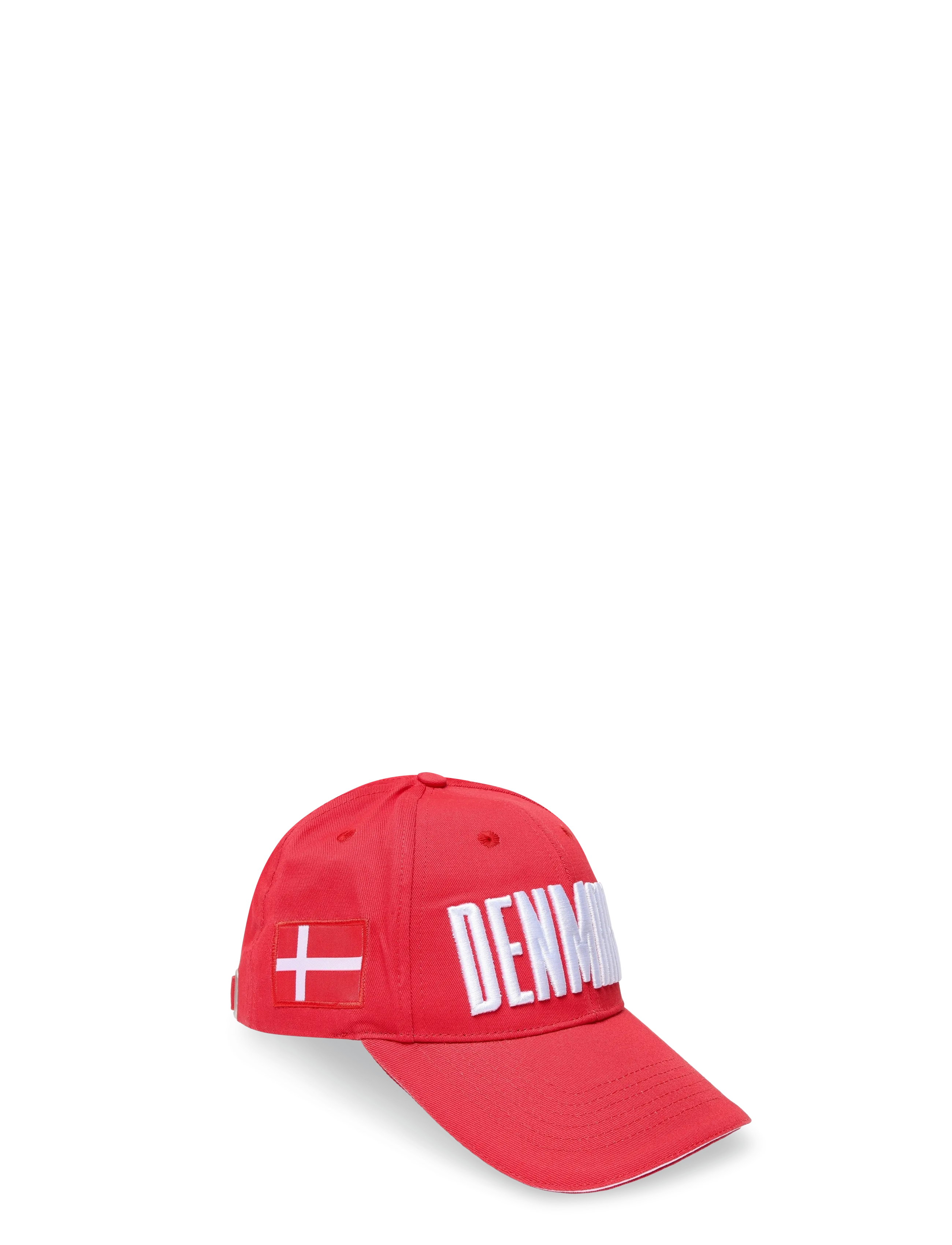 NeH Kids Denmark Cap, One Size, Headwear, Rot - Caps, Kinder
