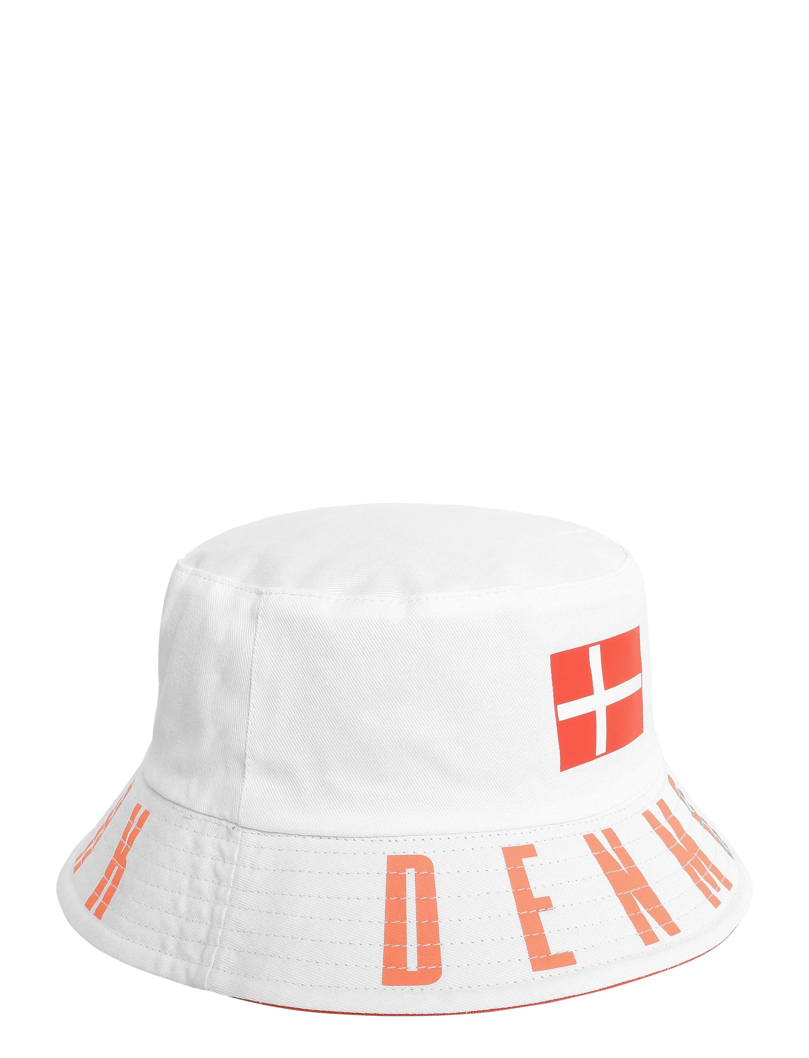 NeH Kids Denmark Sunhat - Bucket hats - RED / white