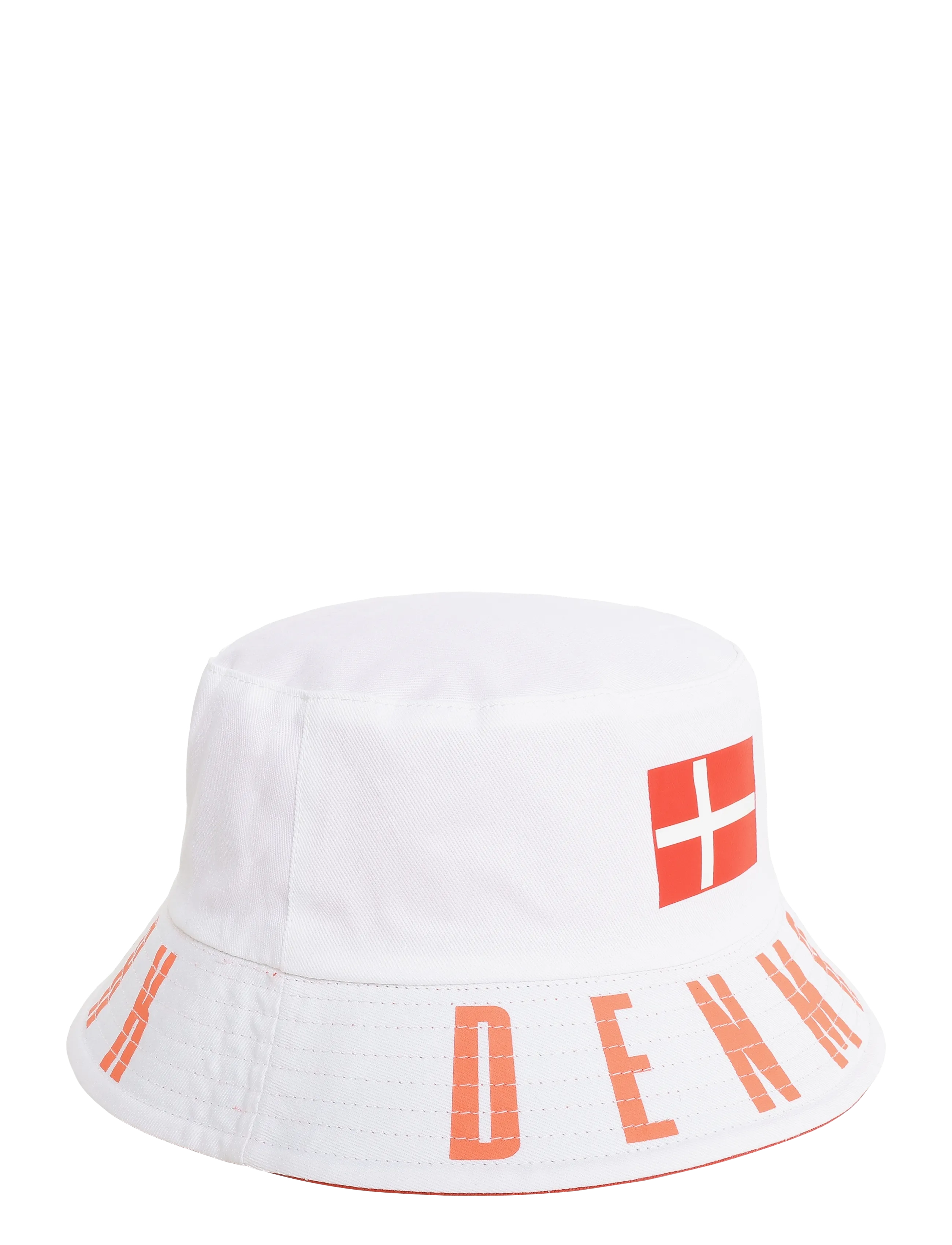 NeH Kids Denmark Sunhat - Kübarad - RED / white