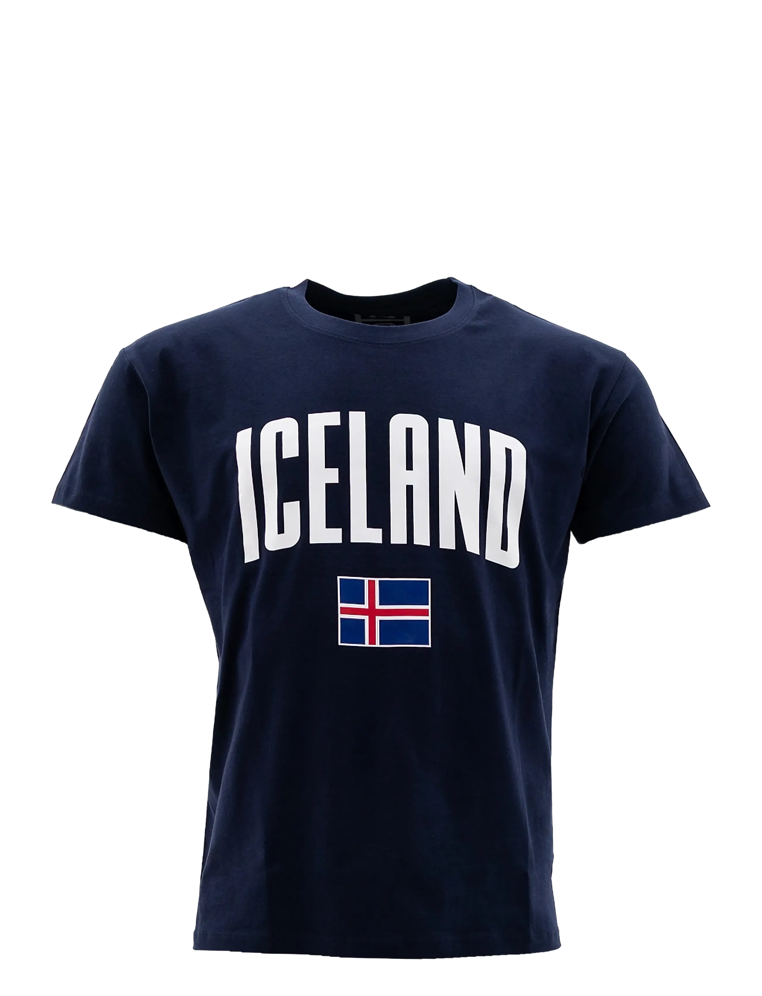 NeH Unisex Iceland T-Shirt, XL, Sports Oberteile & T-shirts, Marineblau - Sport Football Shirts, Männerswear