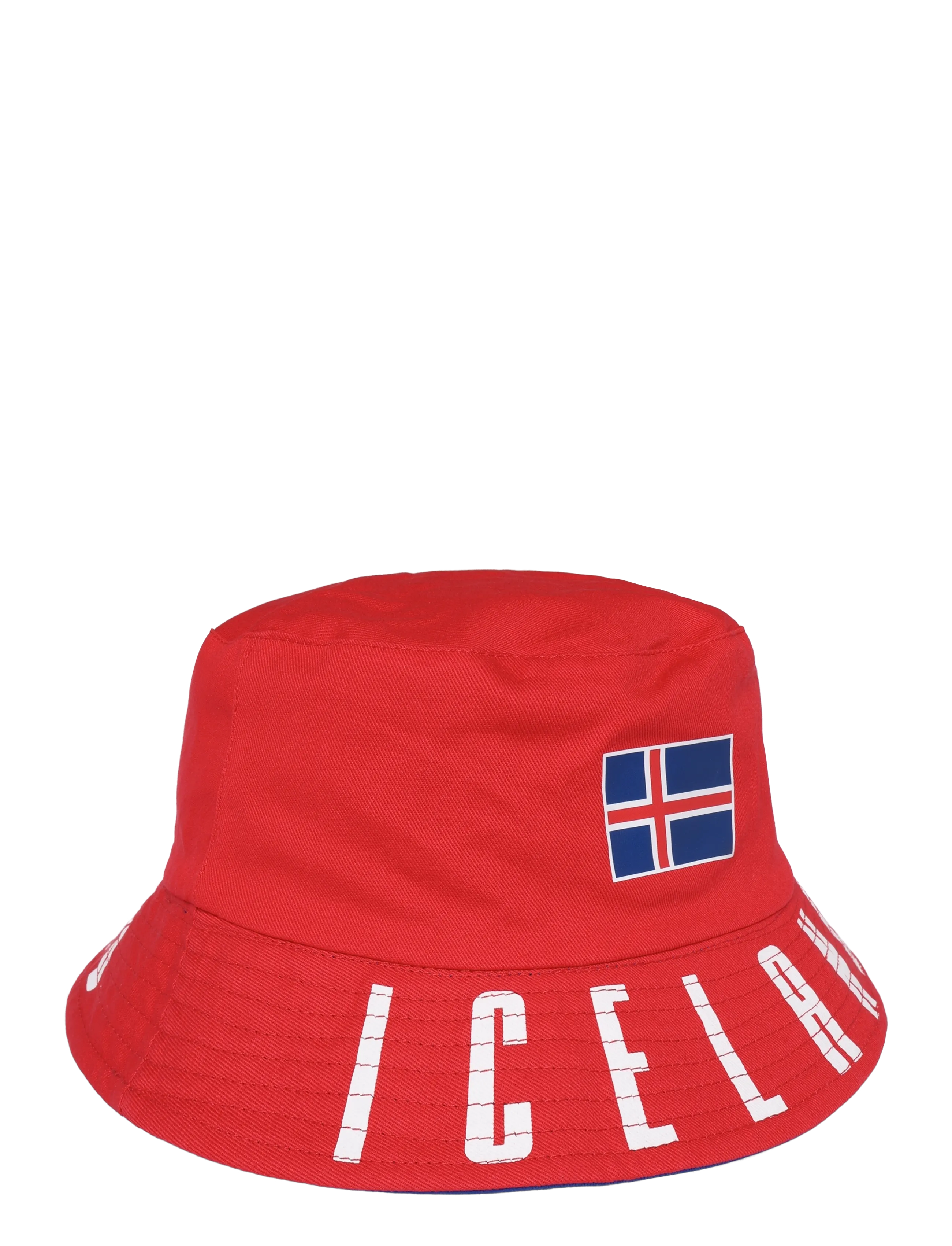 NeH Kids Iceland Sunhat, One Size, Hats, Rot - Bucket Kinder