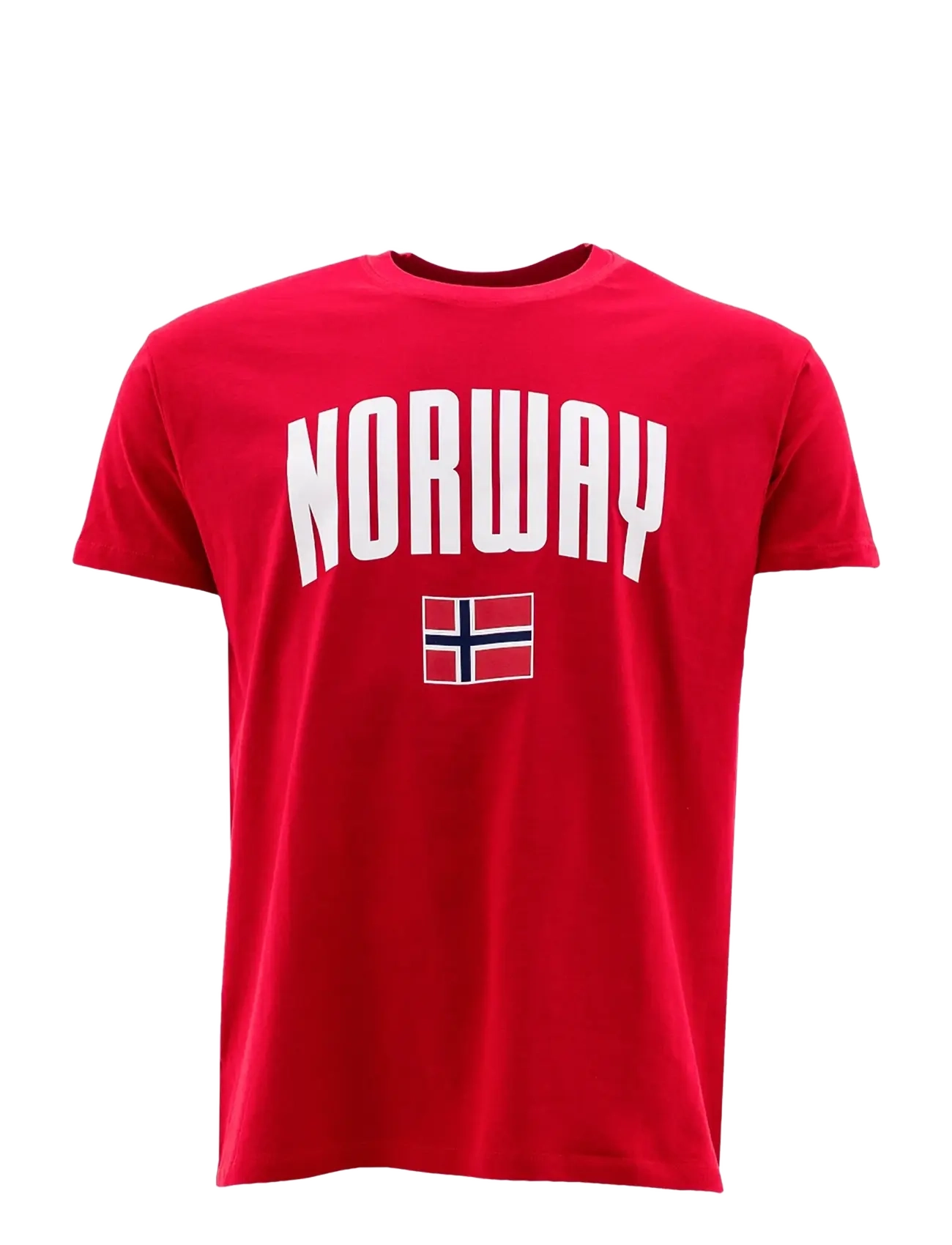 NeH Kids Norway T-Shirt, Børn, Børne Norge T-Shirt, Rød, Str: 152 CL