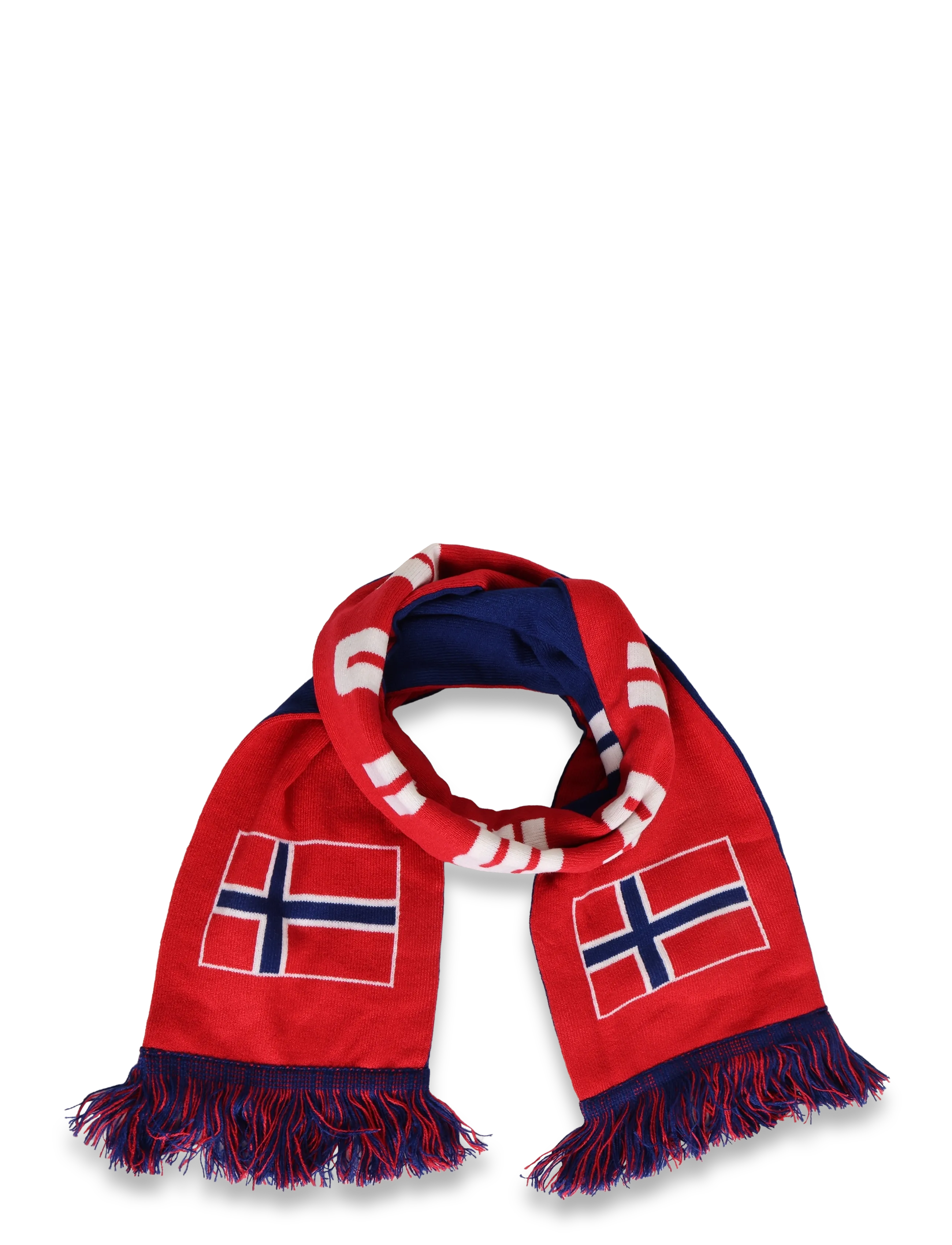 NEH Unisex Norway Schal Rot - One Size - Damen