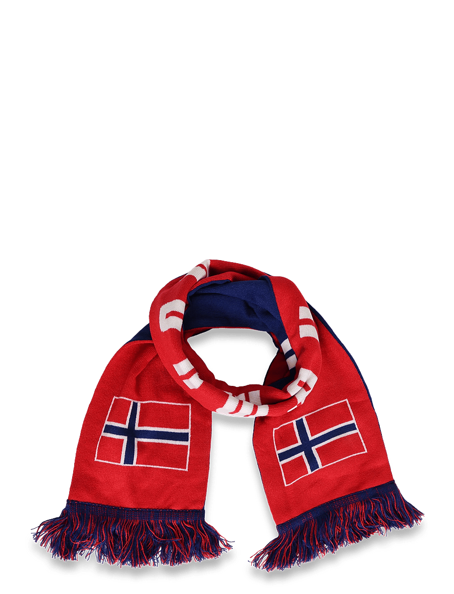 NeH - Unisex Norway Scarf - halstørklæder - red - 0