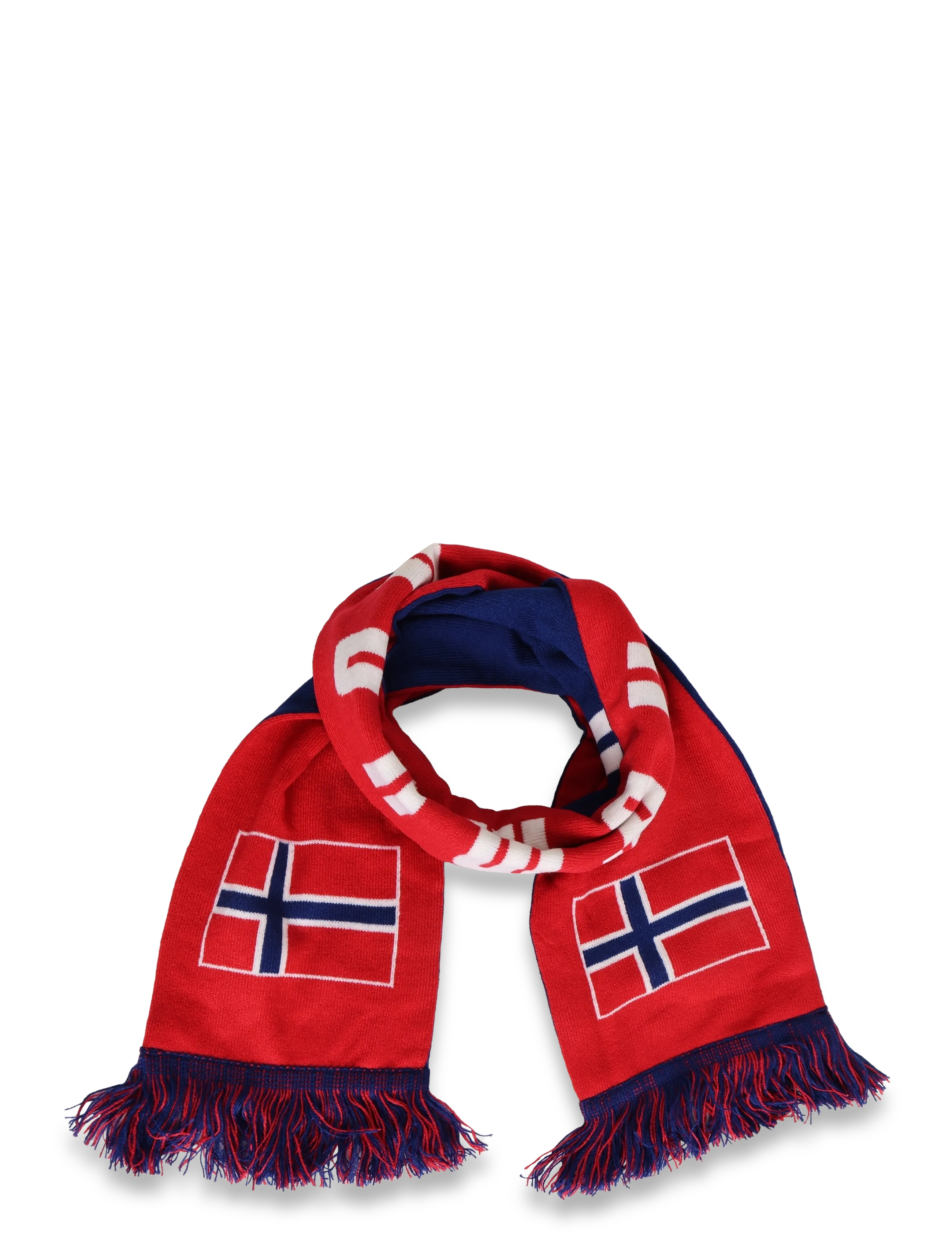 NeH Unisex Norway Scarf - Schals - RED / red