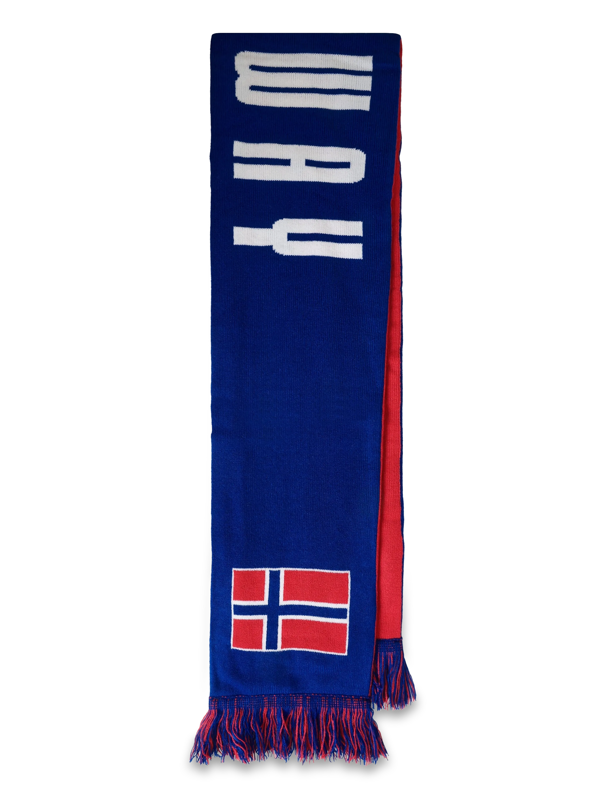 NeH - Unisex Norway Scarf - halstørklæder - red - 1