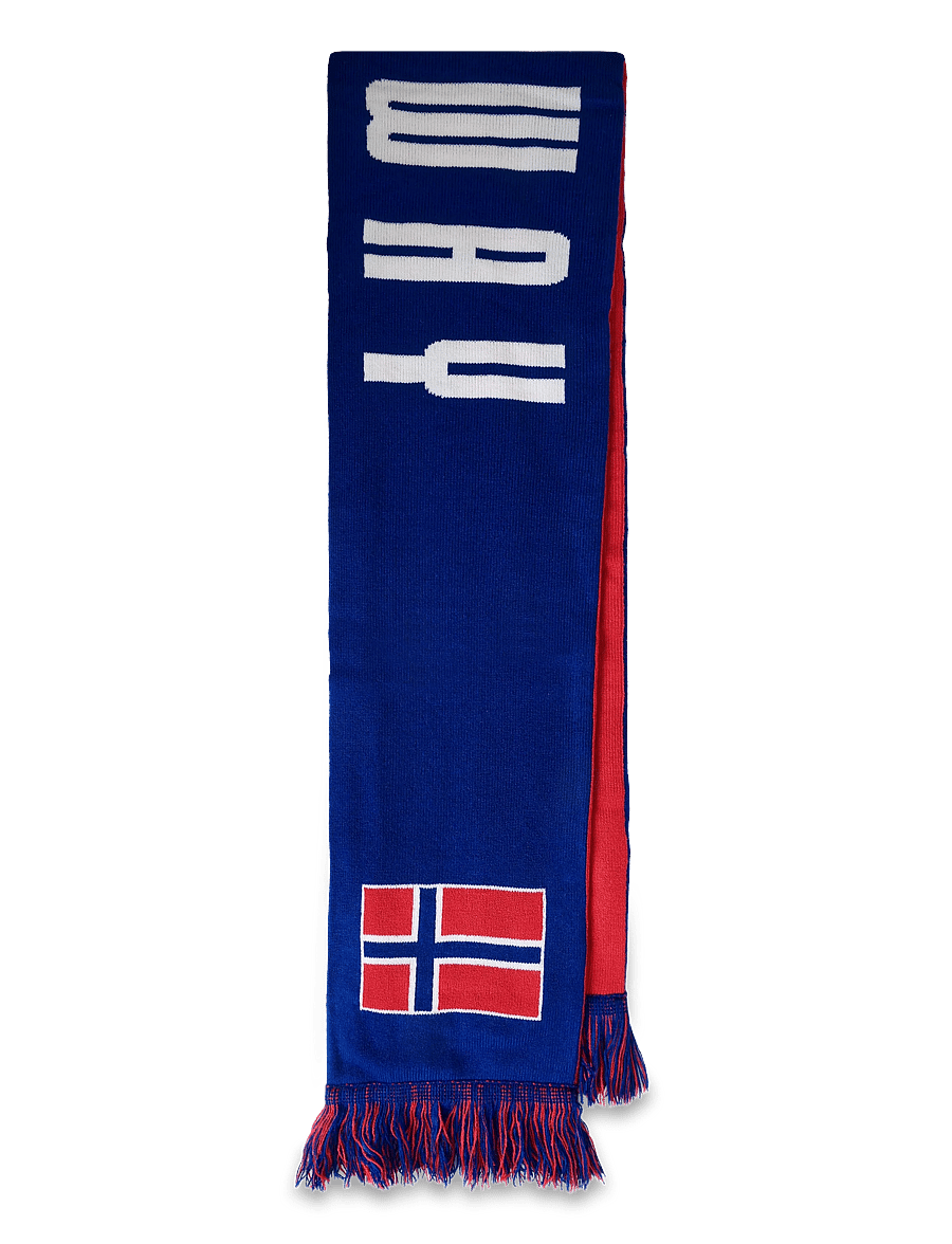 NeH - Unisex Norway Scarf - halstørklæder - red - 1