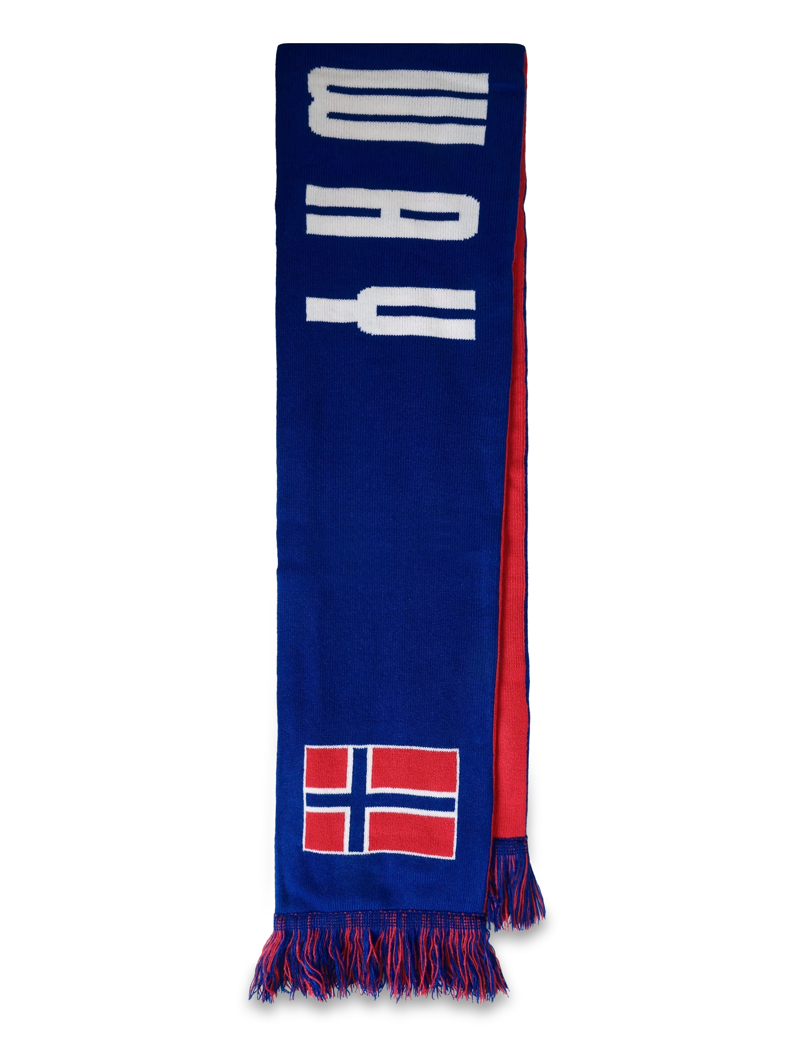 NeH - Unisex Norway Scarf - halswärmer - red - 1