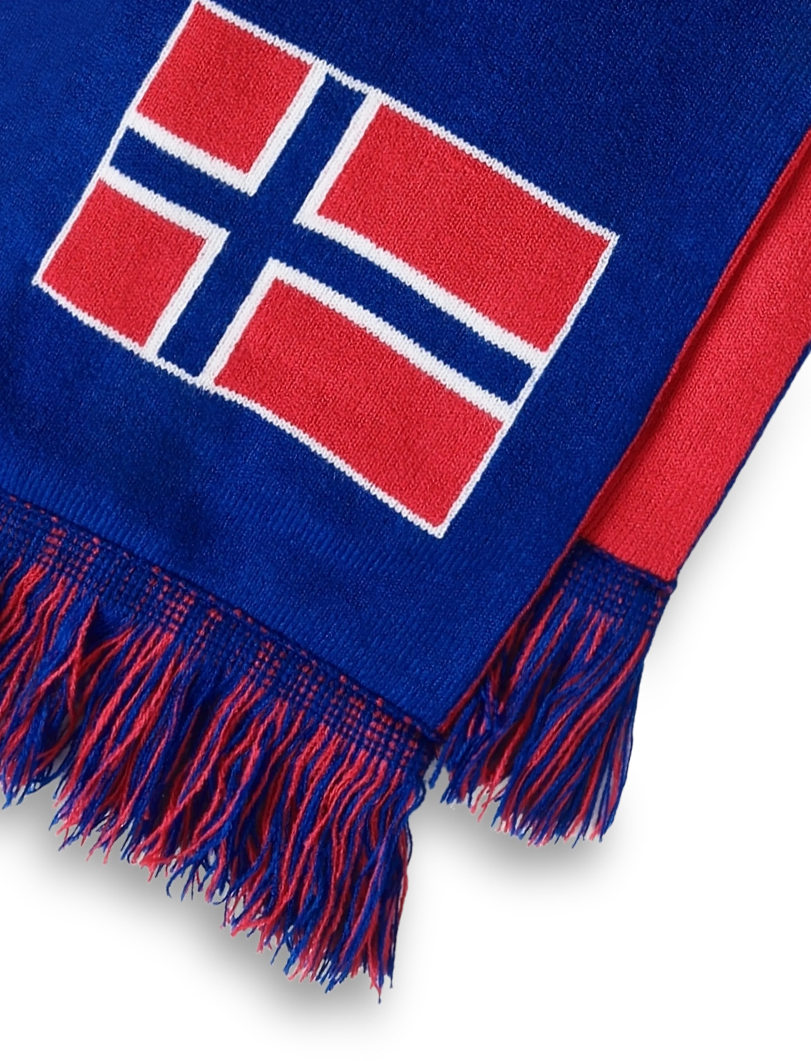 NeH - Unisex Norway Scarf - halswärmer - red - 2