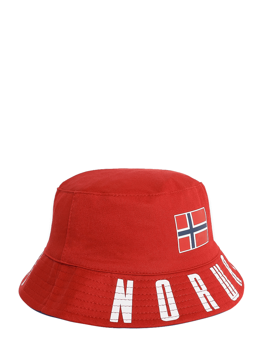 NeH - Kids Norway Sunhat - vinteraccessoarer - red - 0
