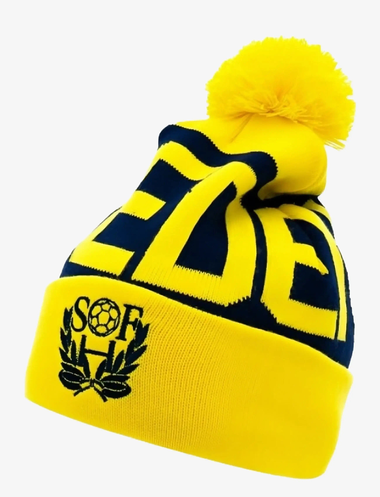 NeH - SHF Knitted Hat Yellow/Blue - huer - yellow/blue - 1