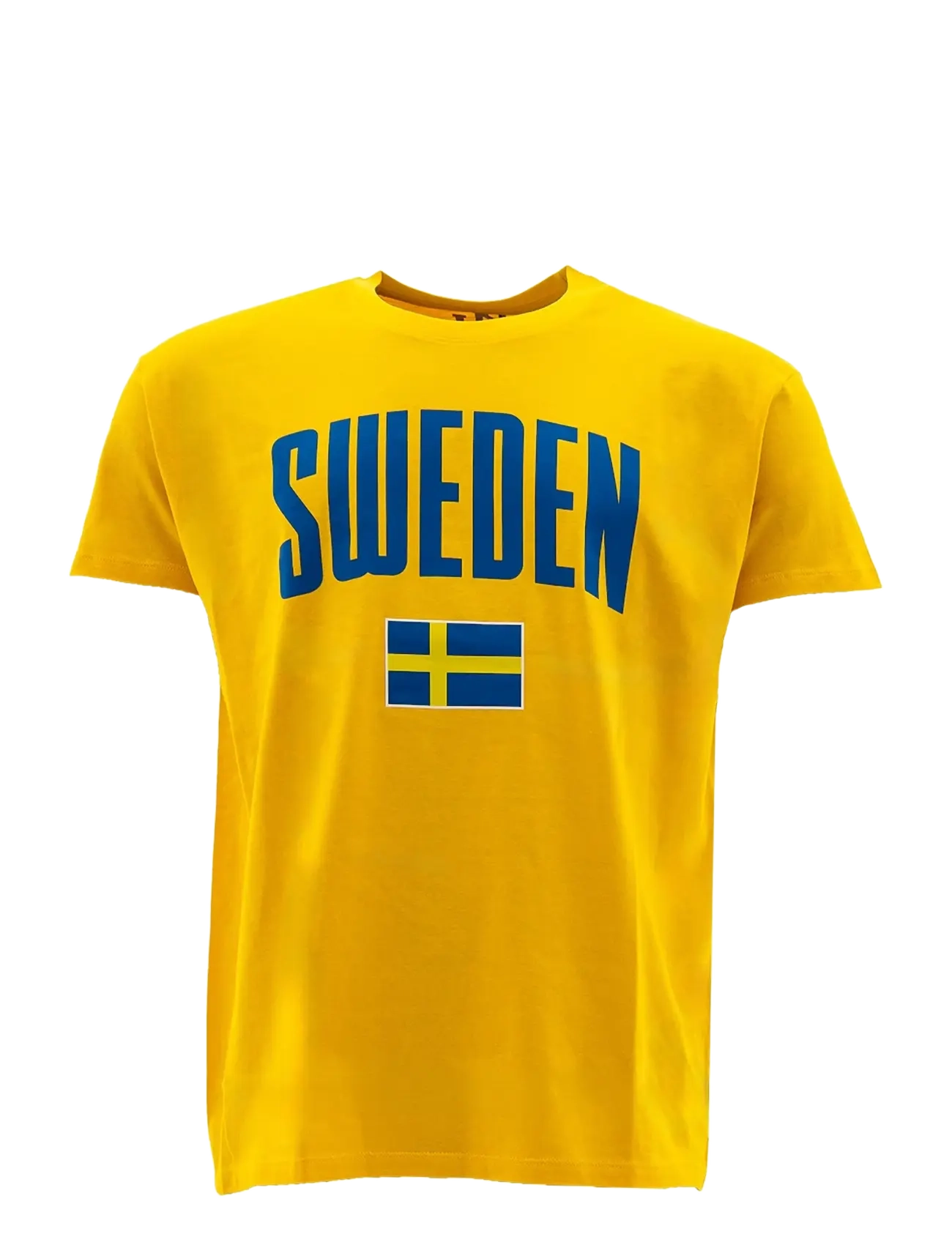 NeH Unisex Sweden T-Shirt, XXL, Sports Oberteile & T-shirts, Gelb - Sport Männerswear