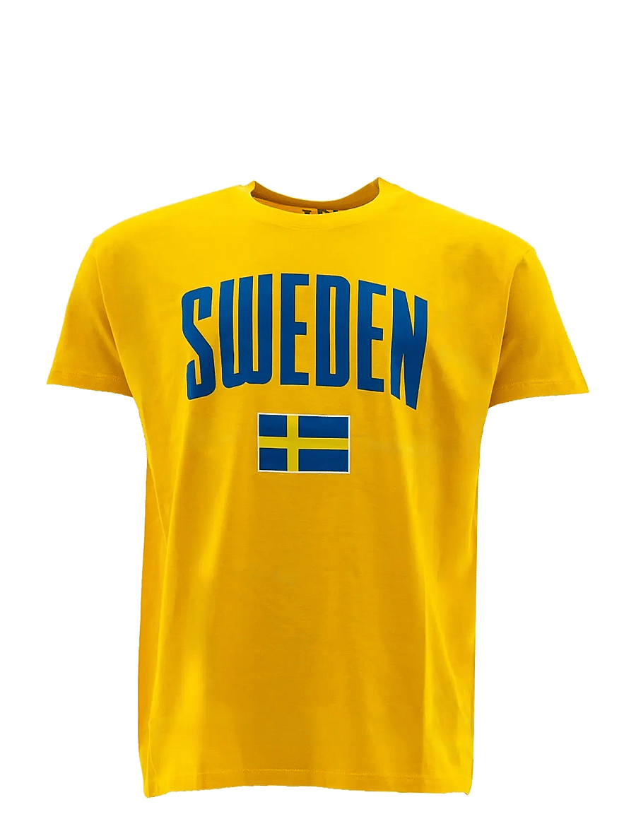 NeH - Unisex Sweden T-shirt - fußballoberteile - yellow - 0