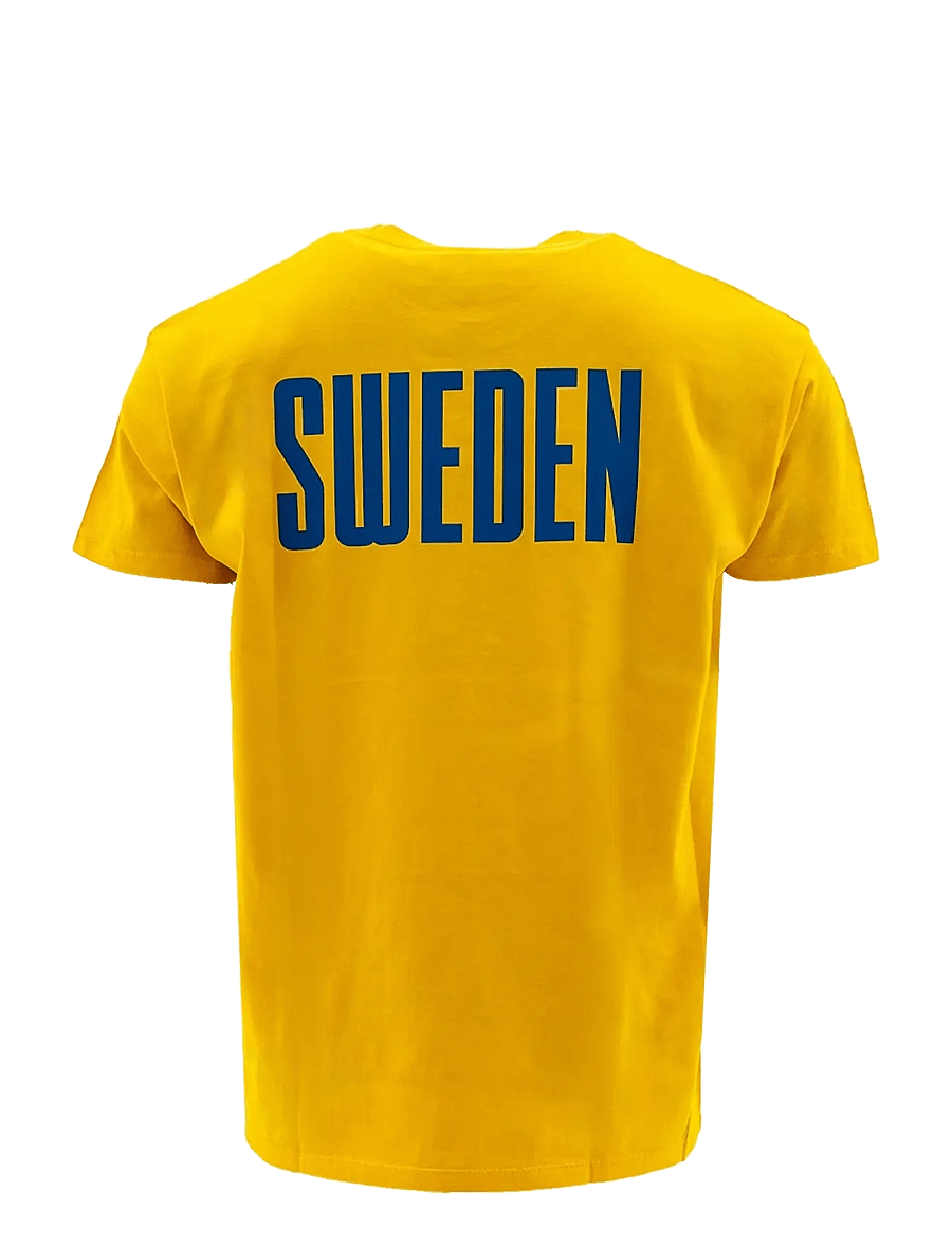 NeH - Kids Sweden T-shirt - sportoberteile - yellow - 1