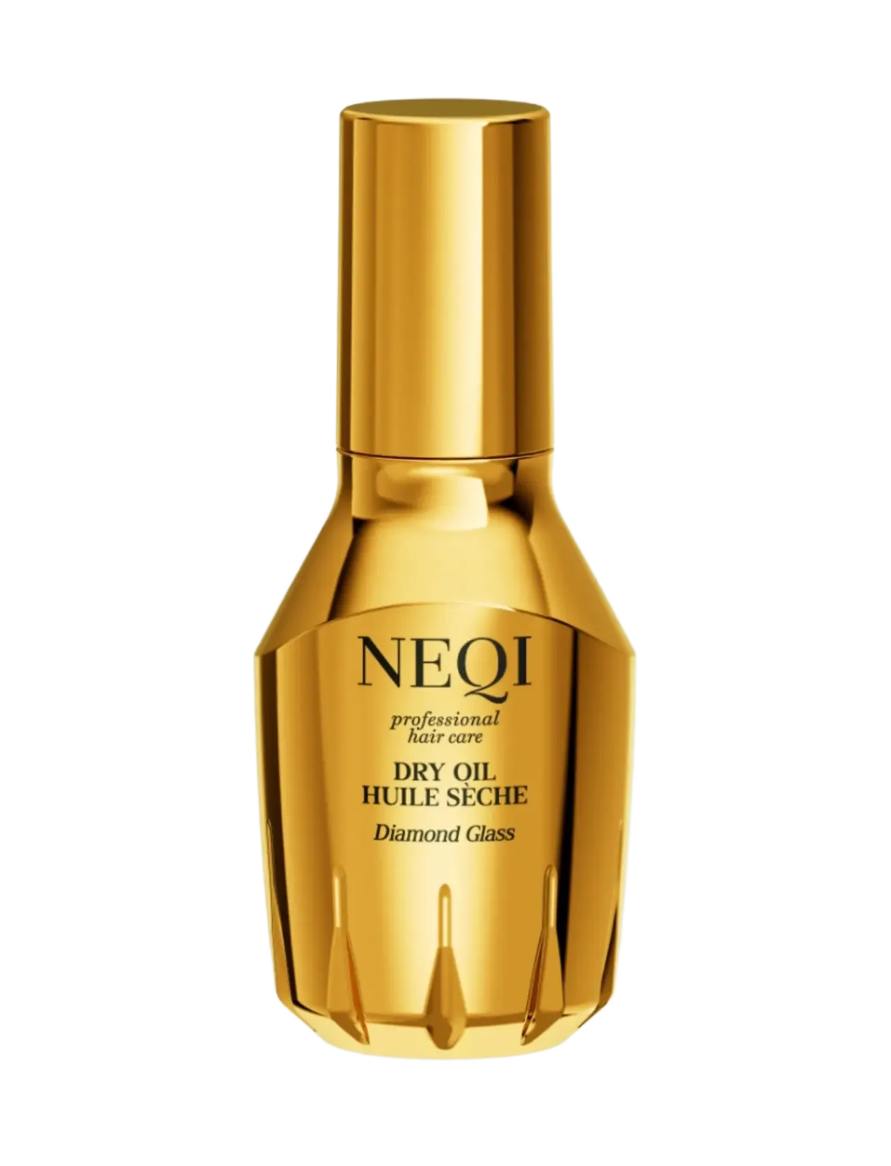 Neqi Nq Diamond Glass Dry Oil 50Ml Gl, Hair Vinegar & Dressing Bottles, Nude, Str: 50 ML