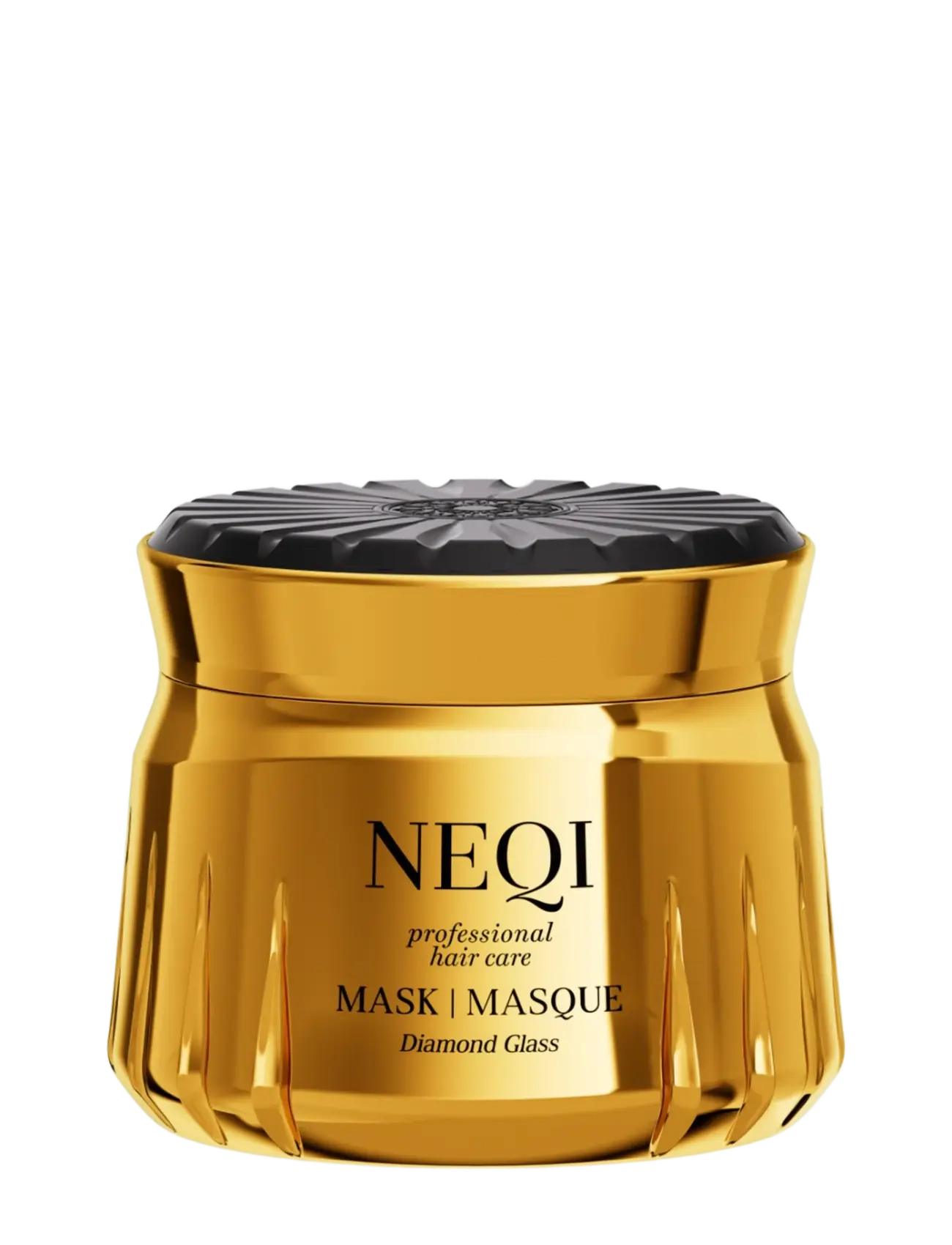 Neqi Nq Diamond Glass Mask 250Ml Gl, Hair Ansigtsmaske, Guld, Str: 250 ML
