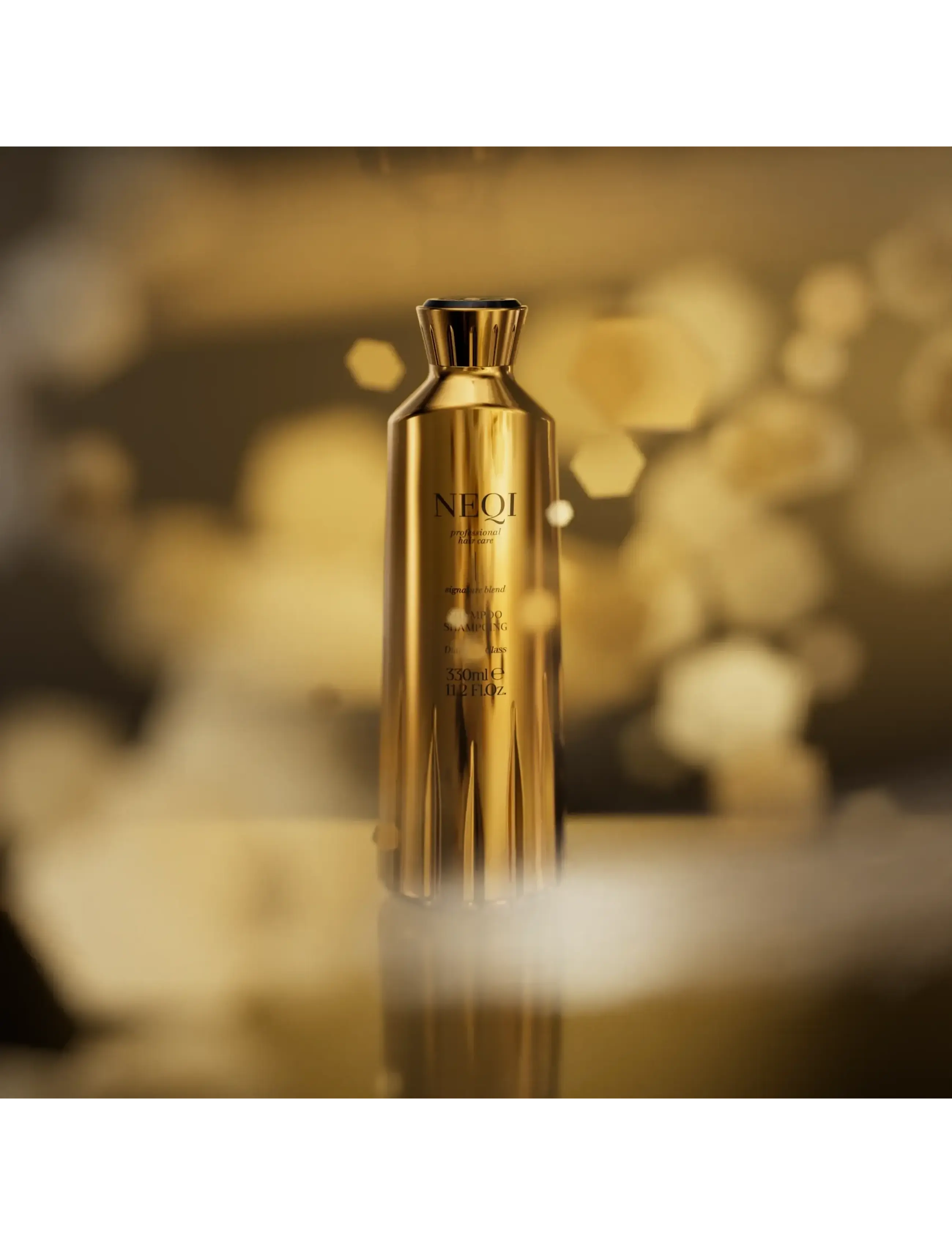 Neqi - Diamond Glass Shampoo 330ml - hårpleje - gold - 2