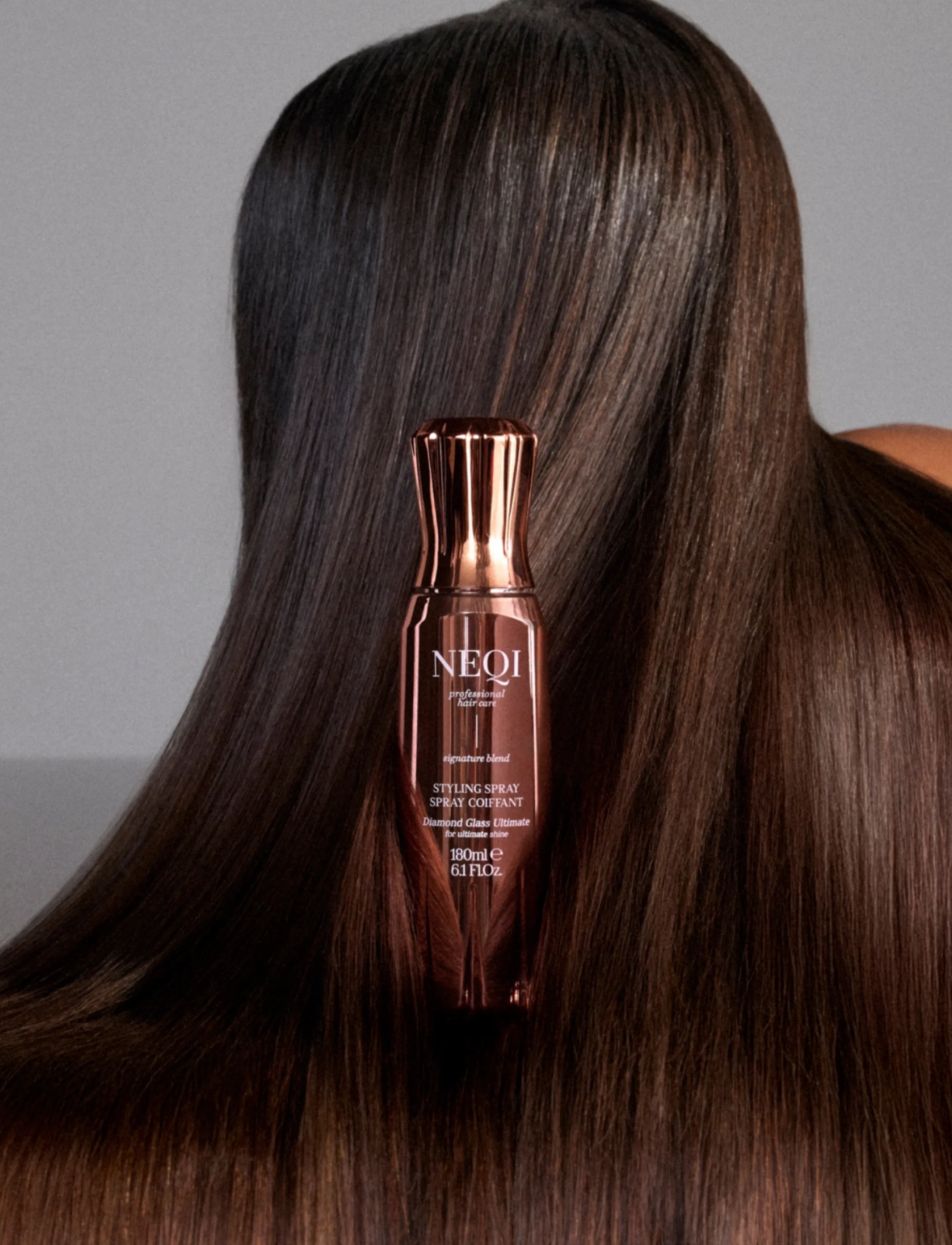 Neqi Diamond Glass Ultimate Styling Spray, 180 ml, Nude, Styling > Hårspray Og Skum, Dame