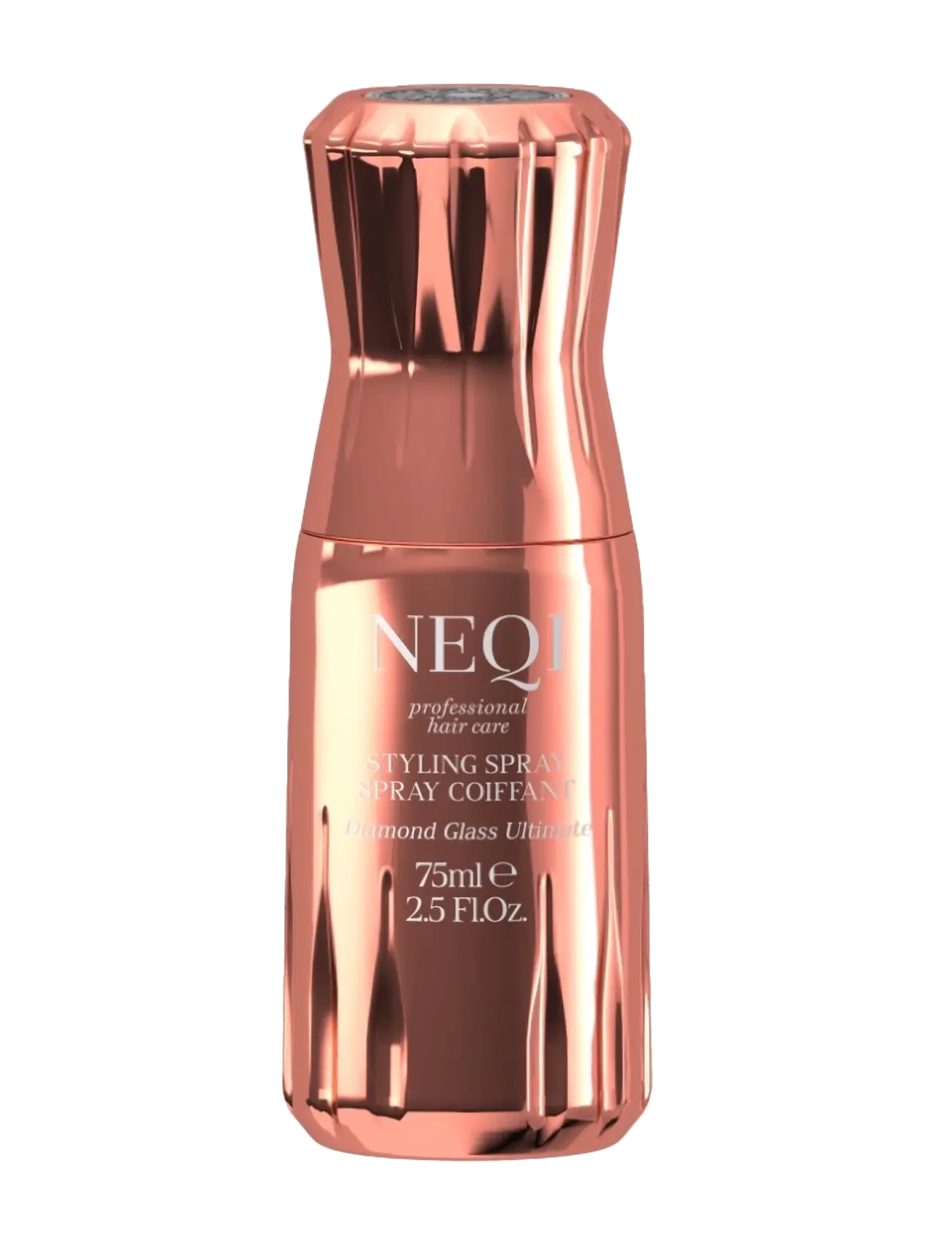 Neqi Diamond Glass Ultimate Styling Spray, 75 ml, Pink, Styling > Hårspray Og Skum, Dame