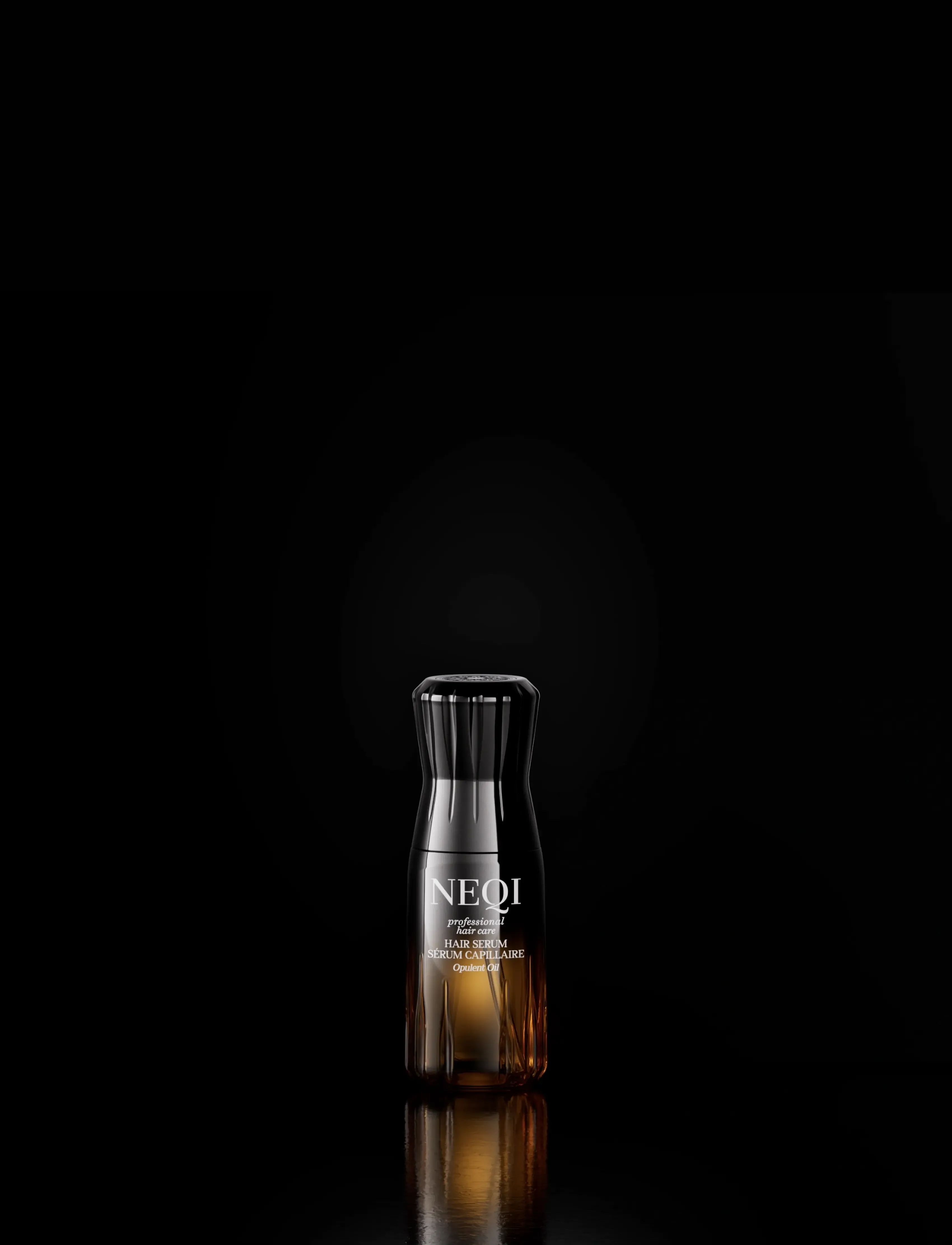 Neqi - Opulent Oil Hair Serum 75ml - hårolier - black - 3