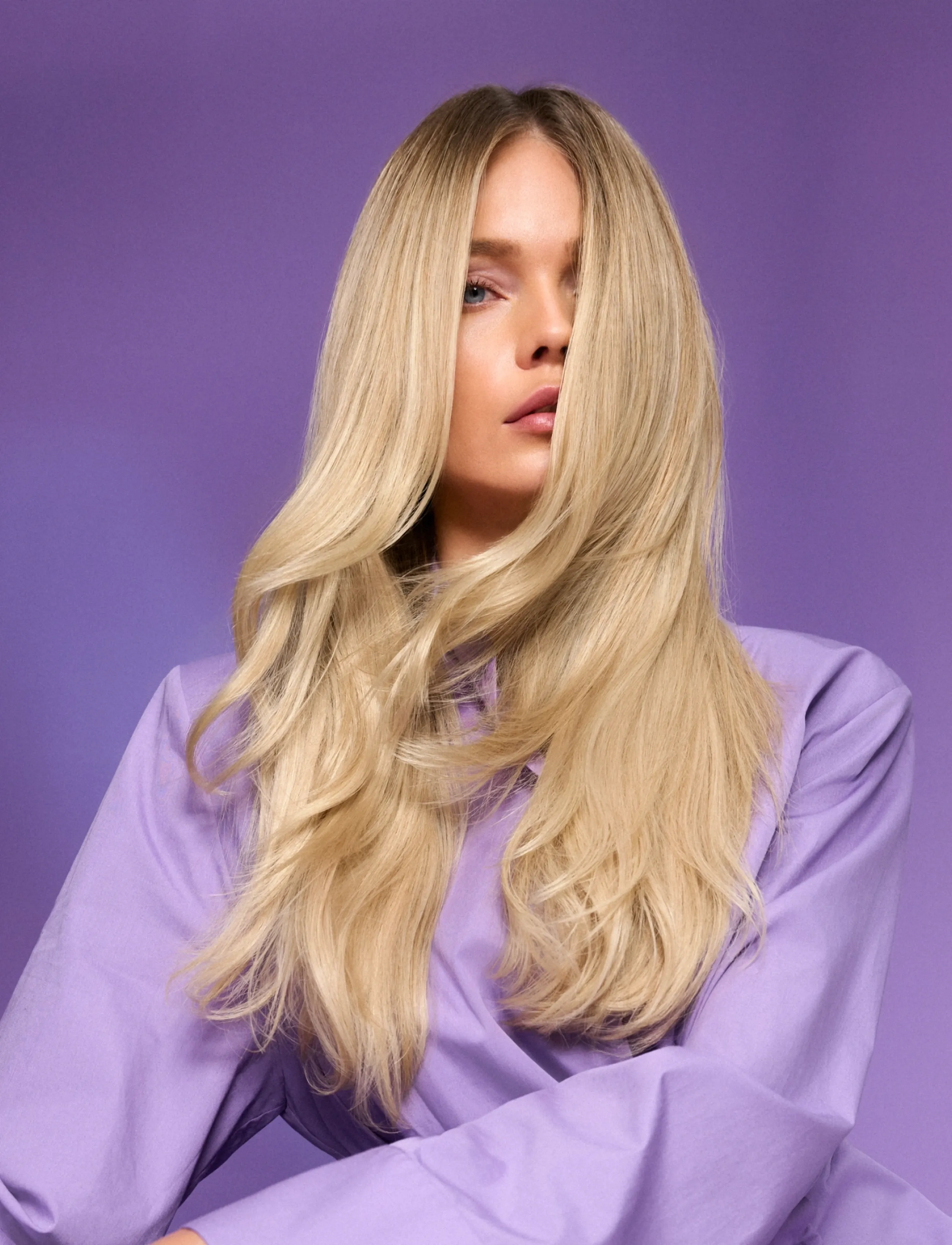 Neqi - Treatment Treasure Blonde Brilliance 100ml - hårkure - purple - 2