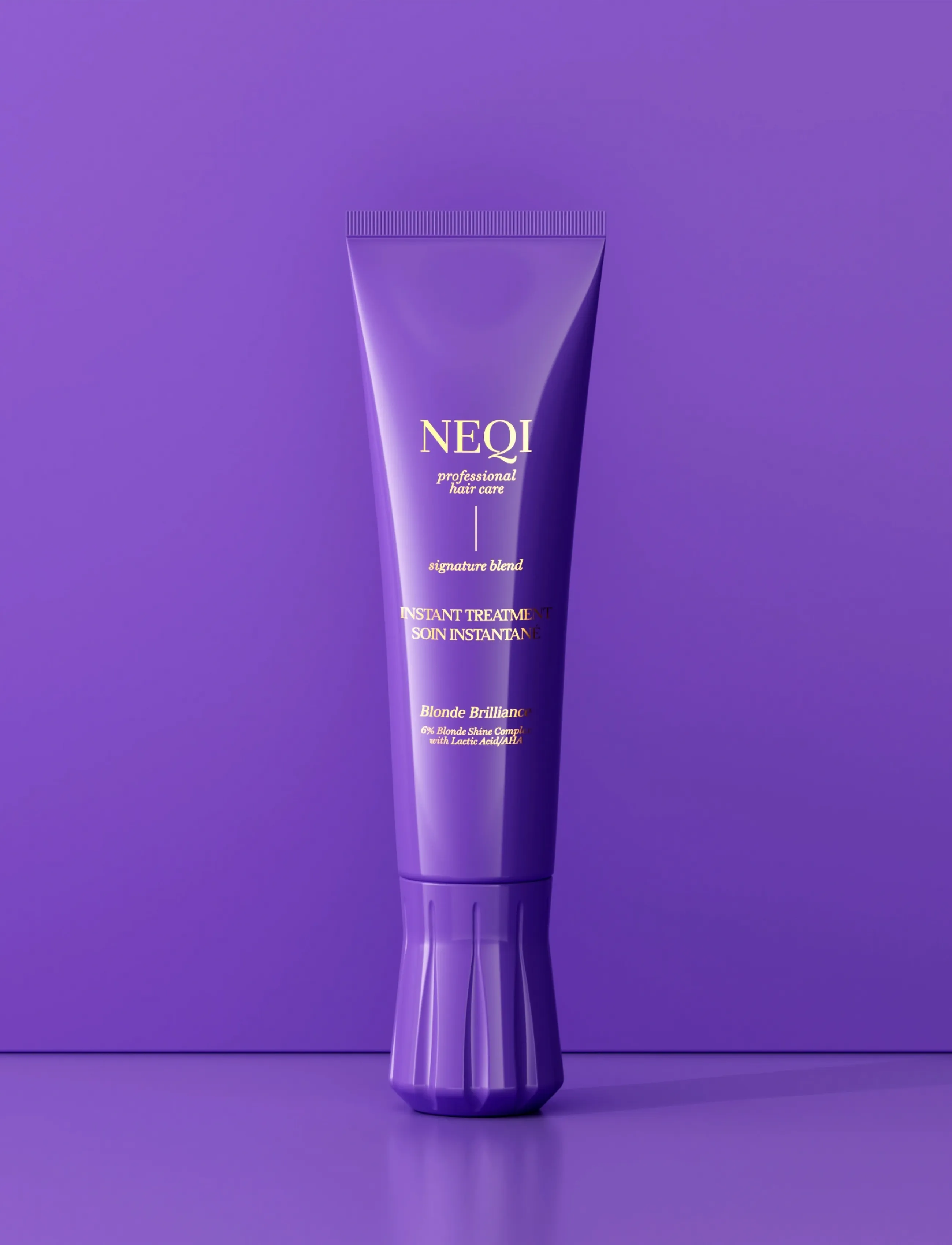 Neqi - Treatment Treasure Blonde Brilliance 100ml - hårkure - purple - 3