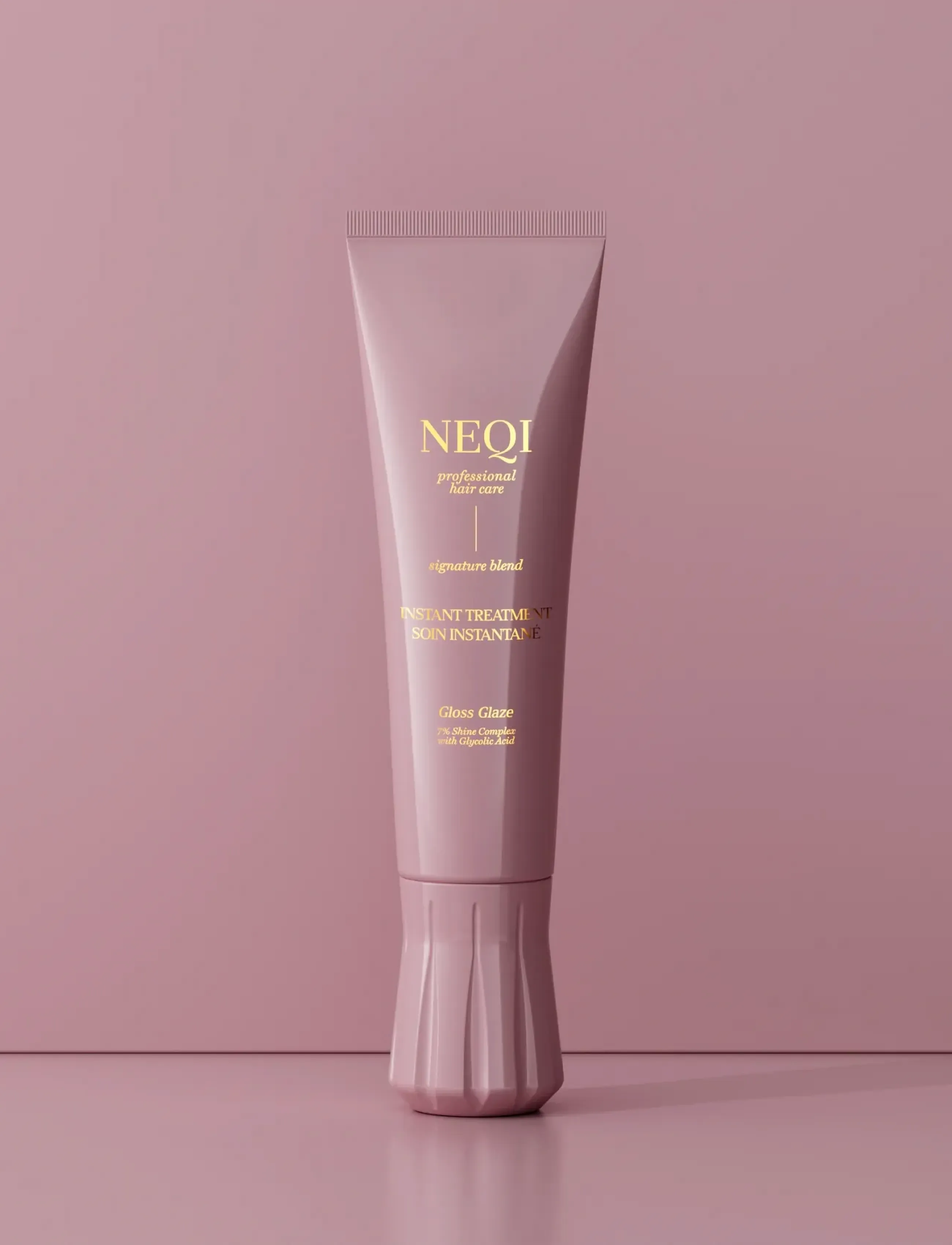 Neqi - Treatment Treasure Gloss Glaze 100ml - behandling - pink - 4