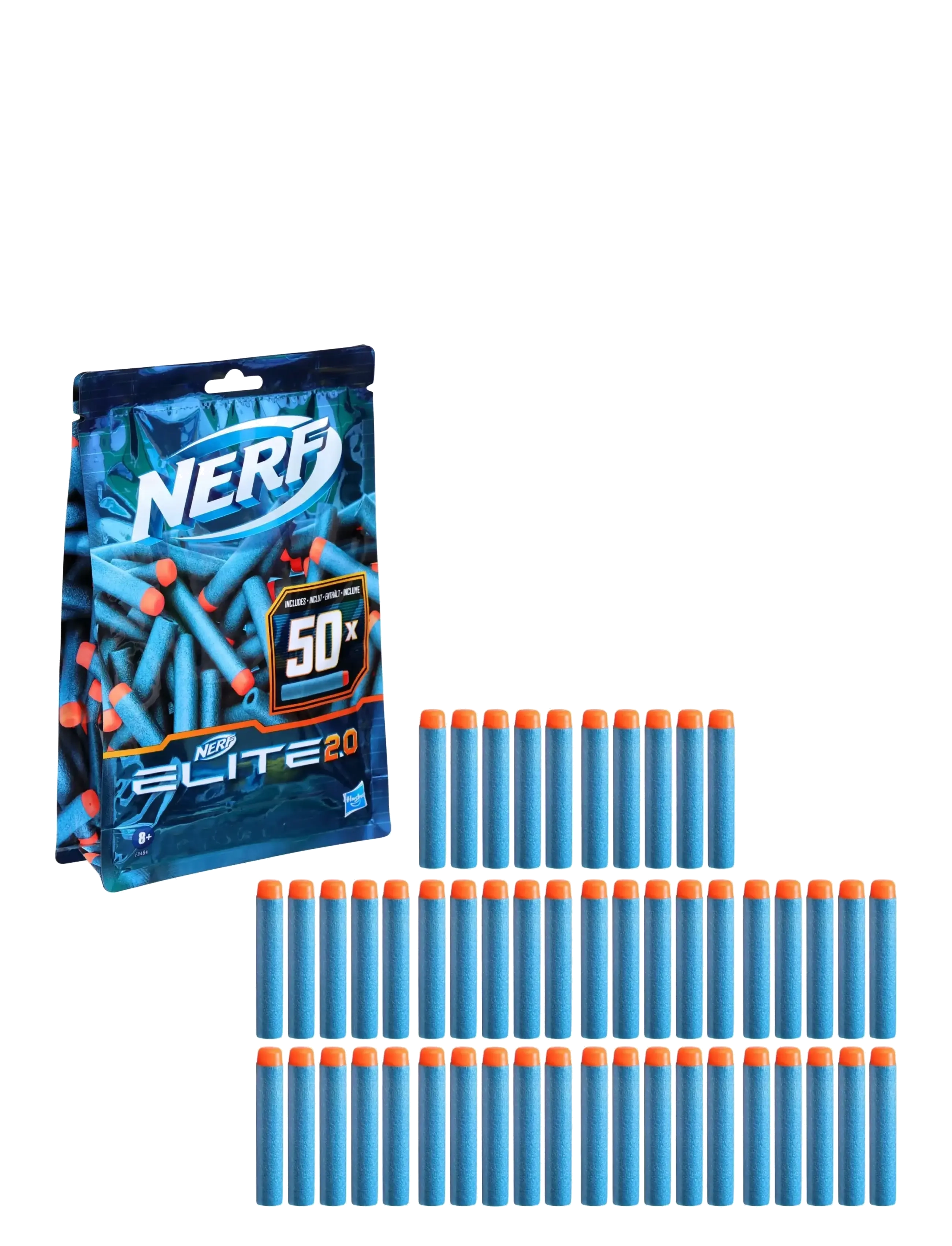 Nerf - Elite 2.0 50-Dart Refill Pack - blasters - multi-color - 2
