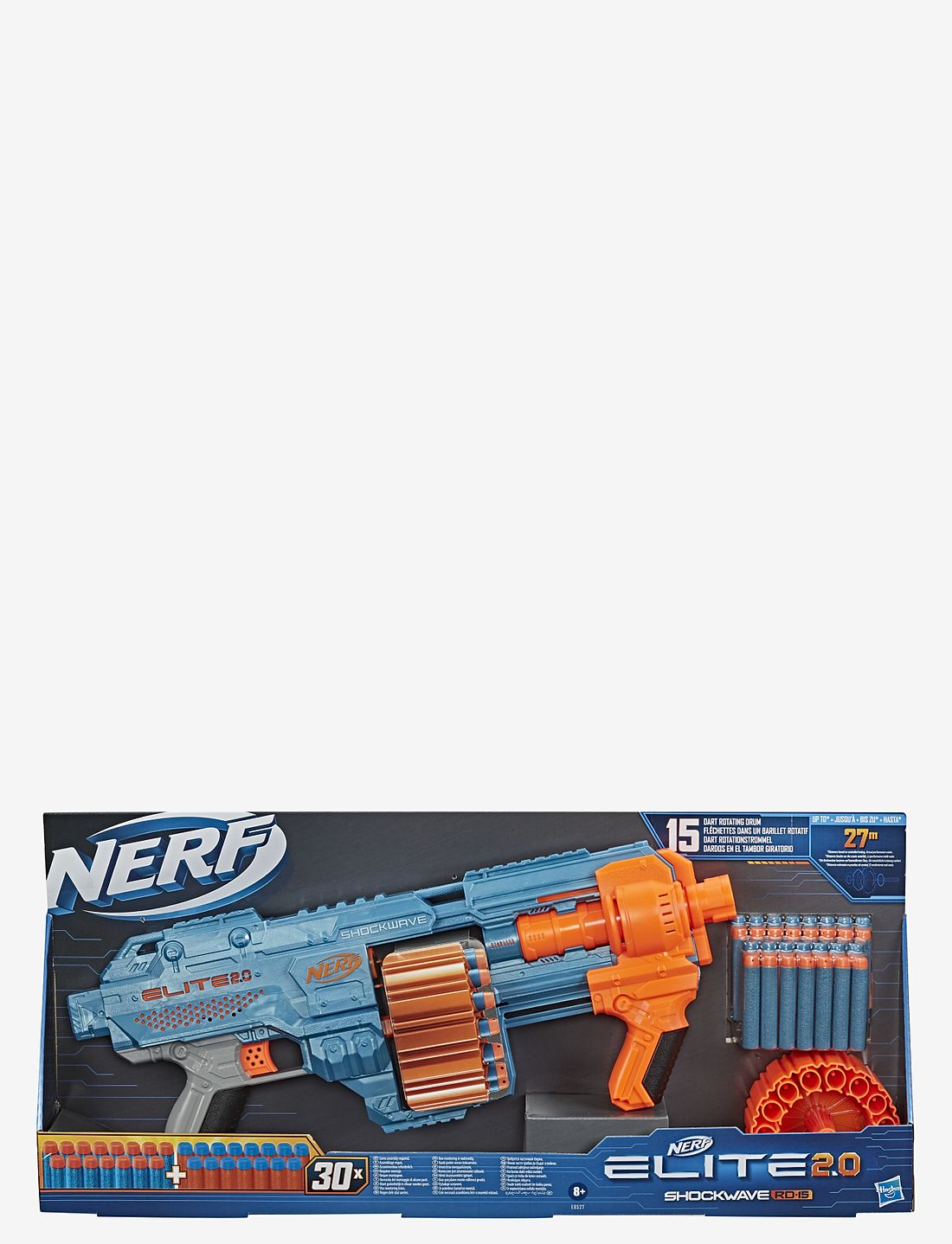 Nerf Nerf Elite 2.0 Shockwave Rd 15 Blasters Boozt