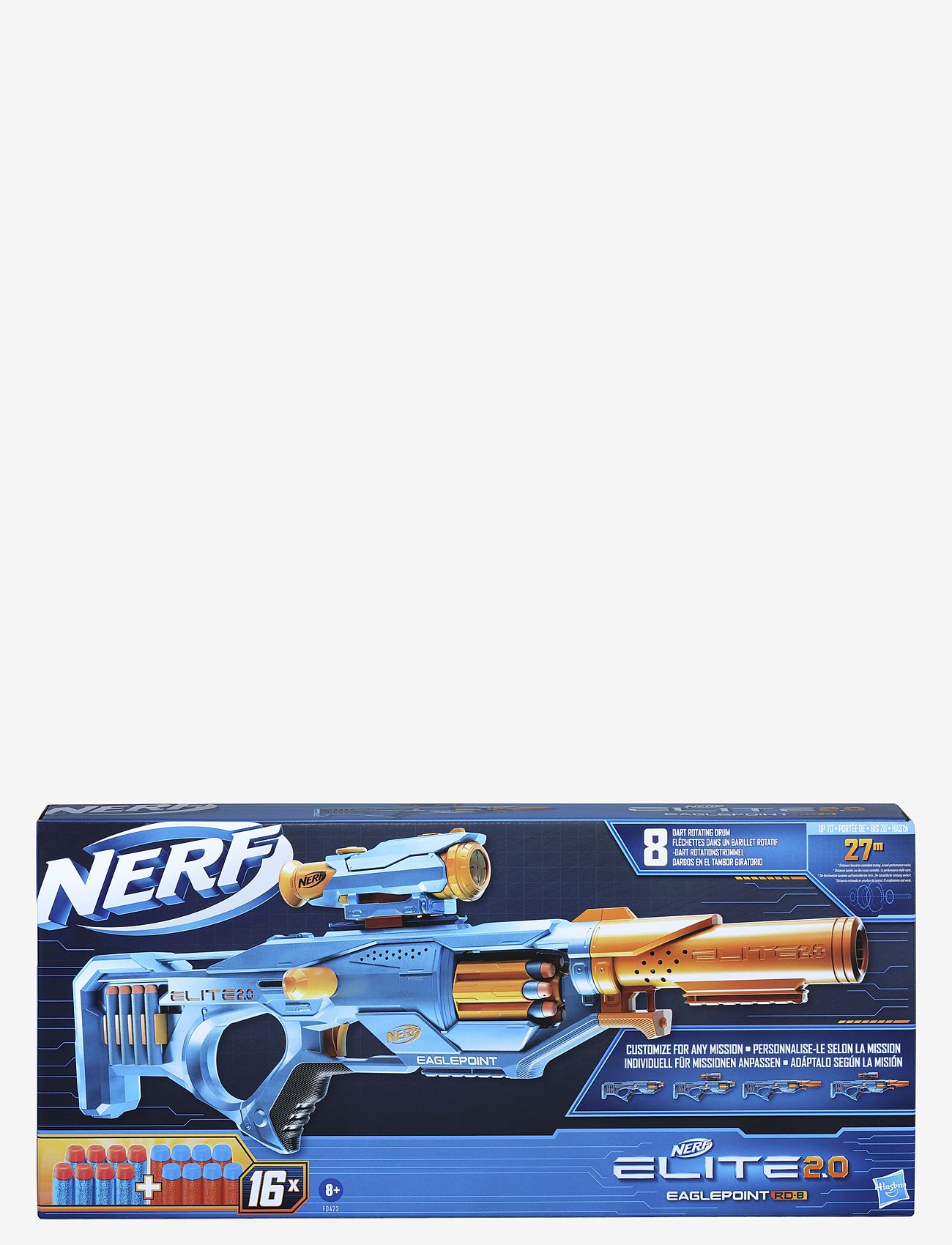 Nerf - Nerf Elite 2.0 Eaglepoint RD-8 - blasters - multi coloured - 5