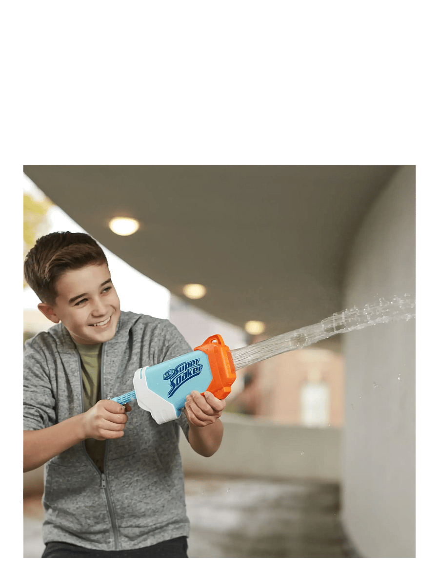 Nerf - Super Soaker water gun/water balloons 236 ml - multi coloured - 4