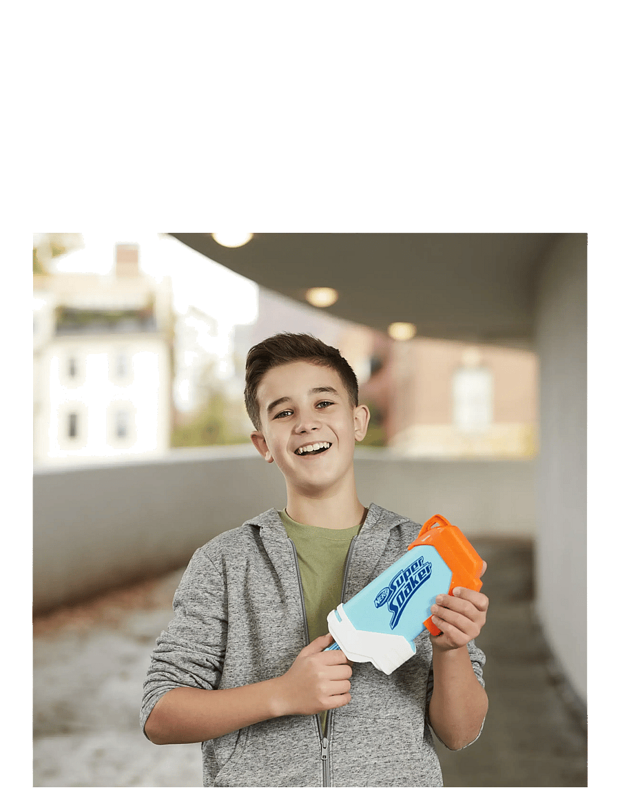 Nerf - Super Soaker water gun/water balloons 236 ml - multi coloured - 5