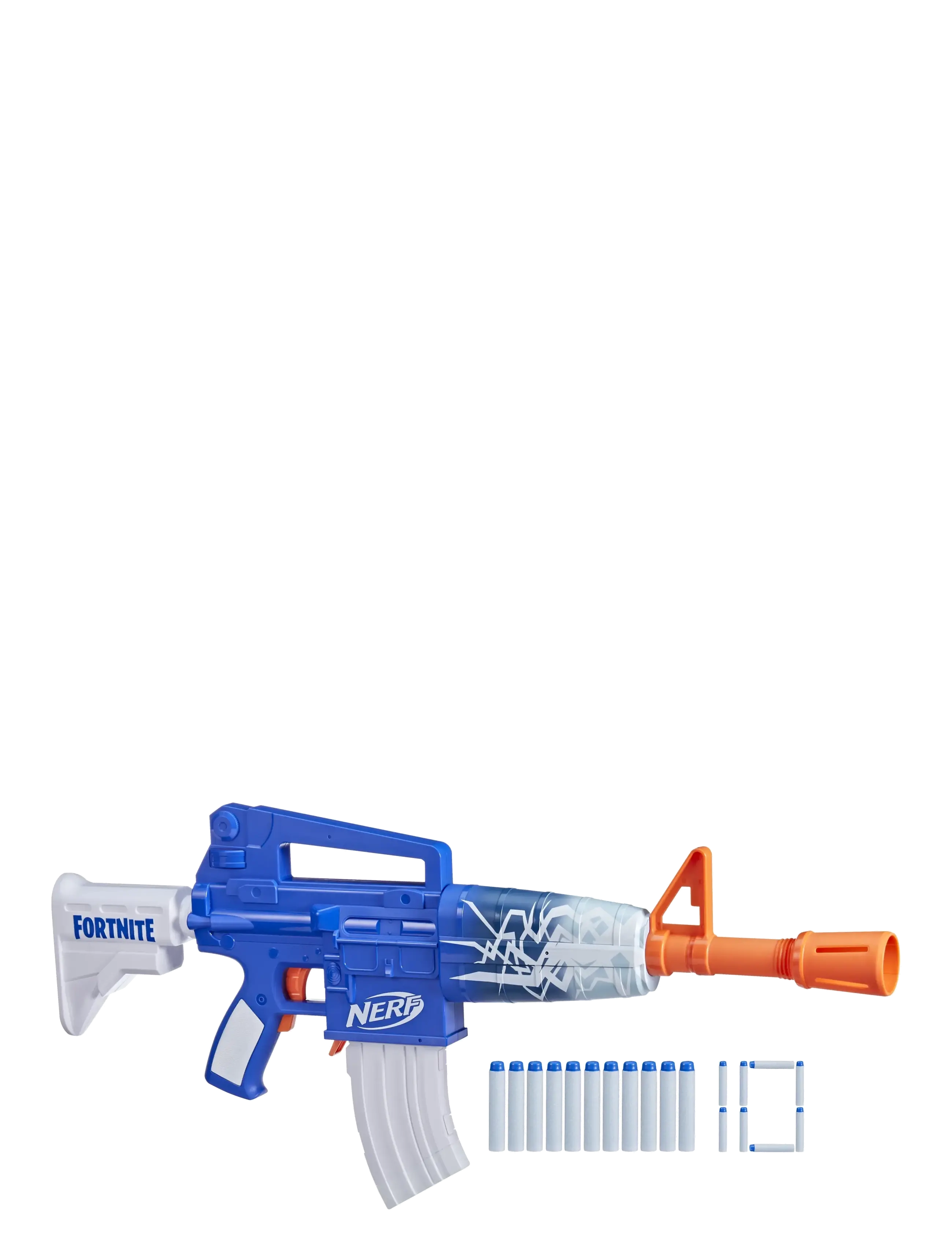 NERF Fortnite Blau Shock Patterned - One Size - Kinder