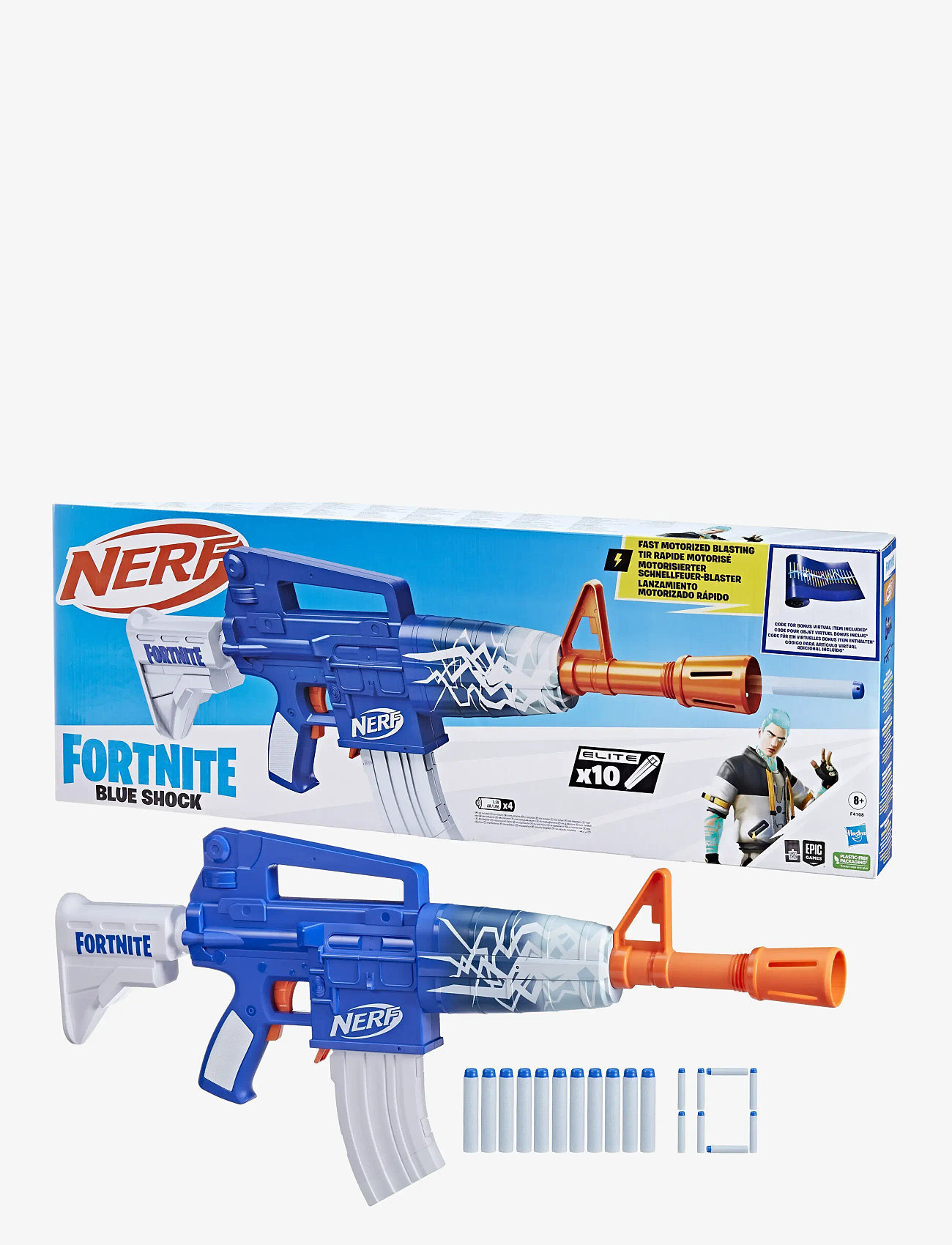Nerf - Fortnite Blue Shock - superhelden - mulit colured - 1