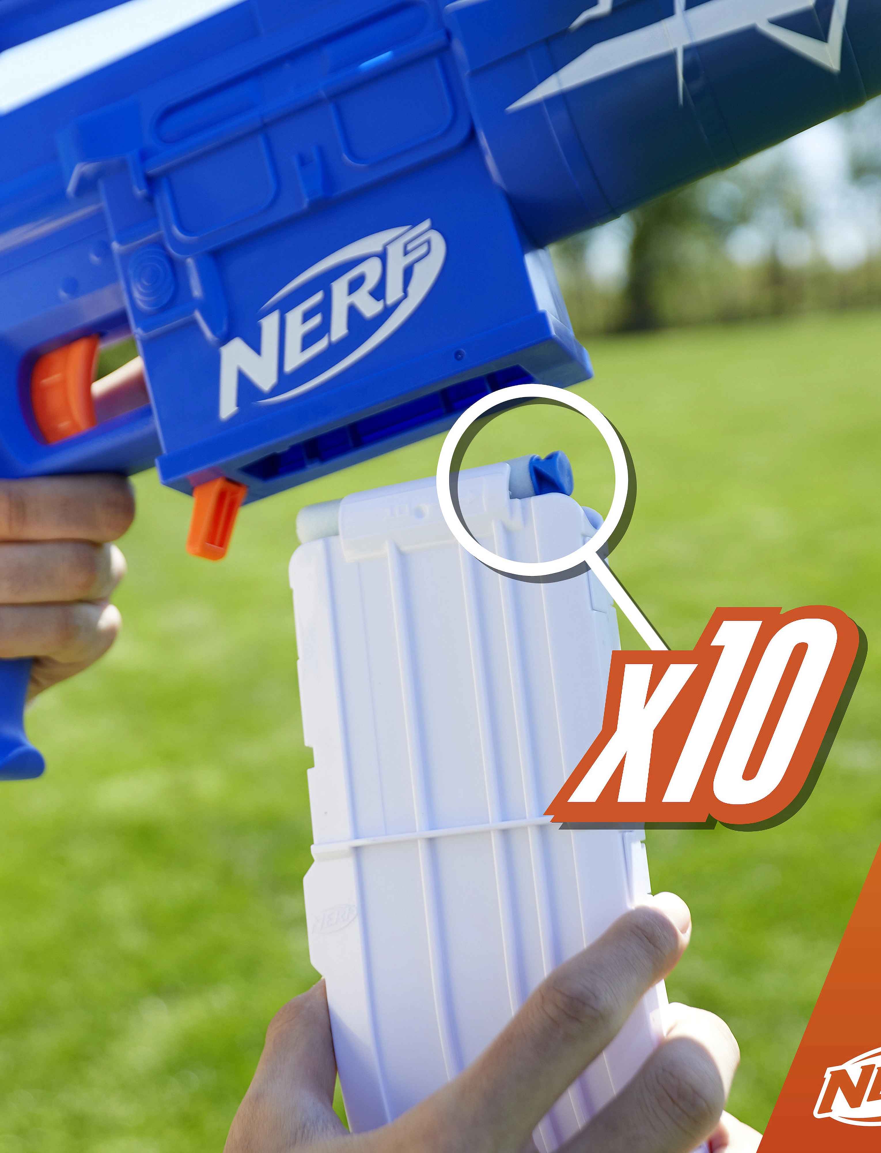 Nerf - Fortnite Blue Shock - superhelter - mulit colured - 5