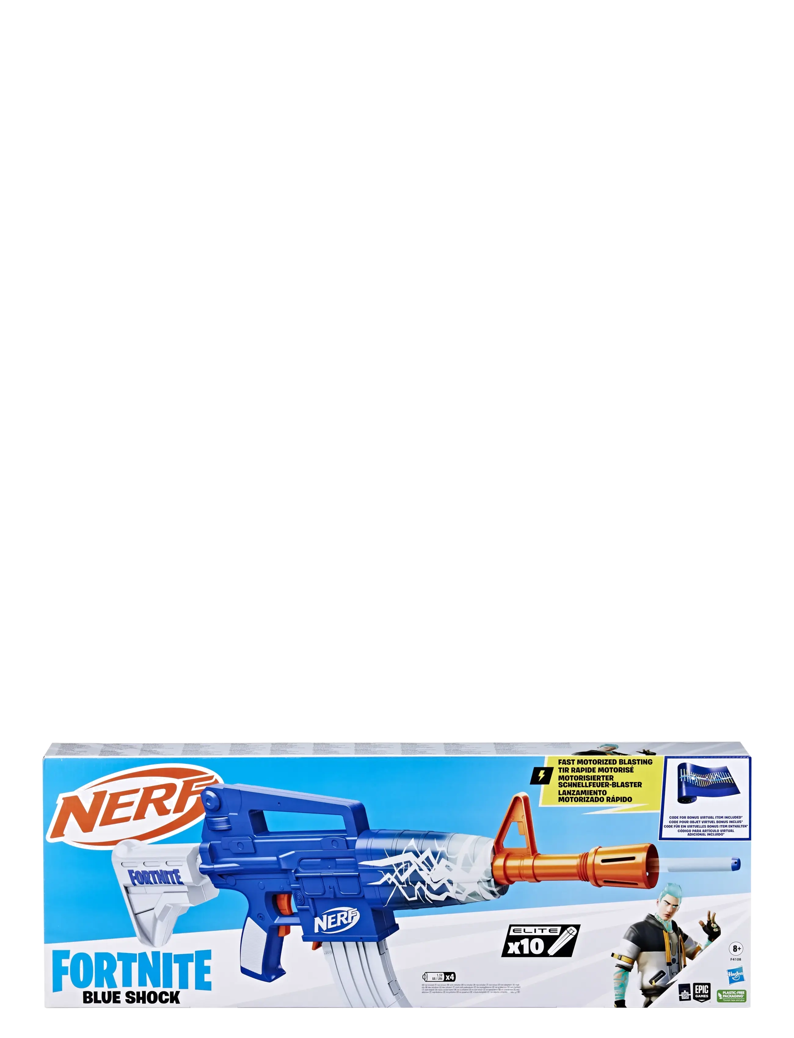 Nerf - Fortnite Blue Shock - superhelter - mulit colured - 2