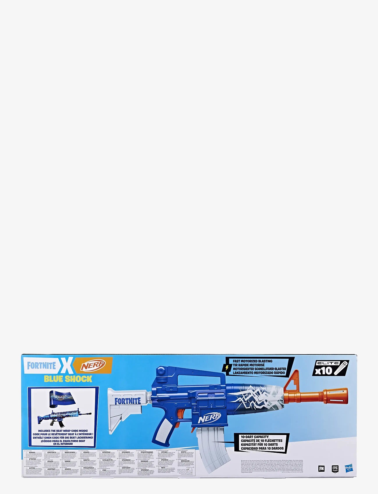 Nerf Fortnite Blue Shock (NEFF4108EU4) - Blasters - Boozt.com