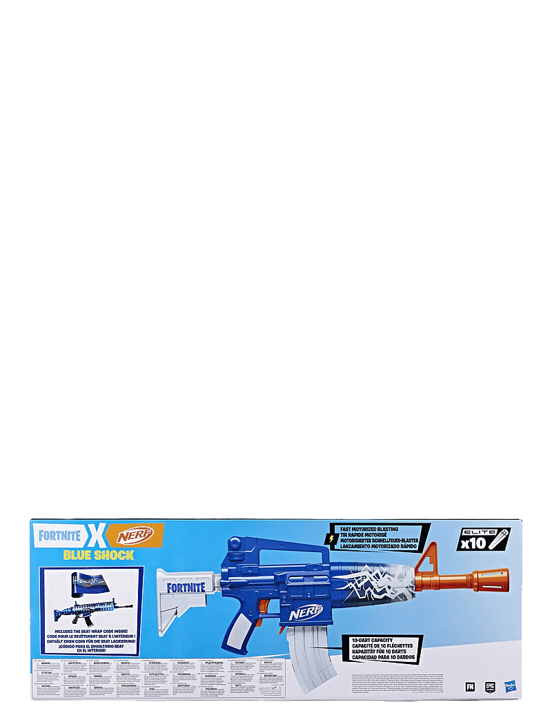 Nerf - Fortnite Blue Shock - superhelden - mulit colured - 3