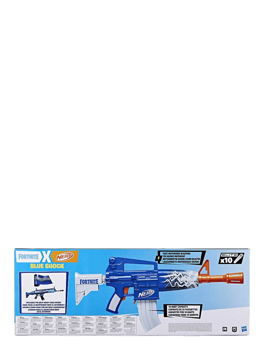 Nerf - Fortnite Blue Shock - superhelden - mulit colured - 3