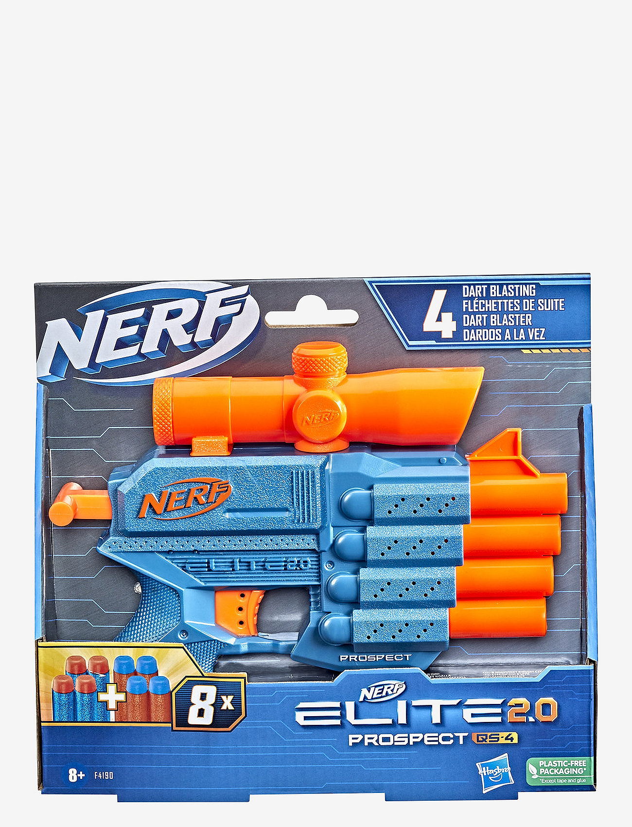 Nerf - Elite 2.0 Prospect QS-4 - blasters - multi coloured - 1