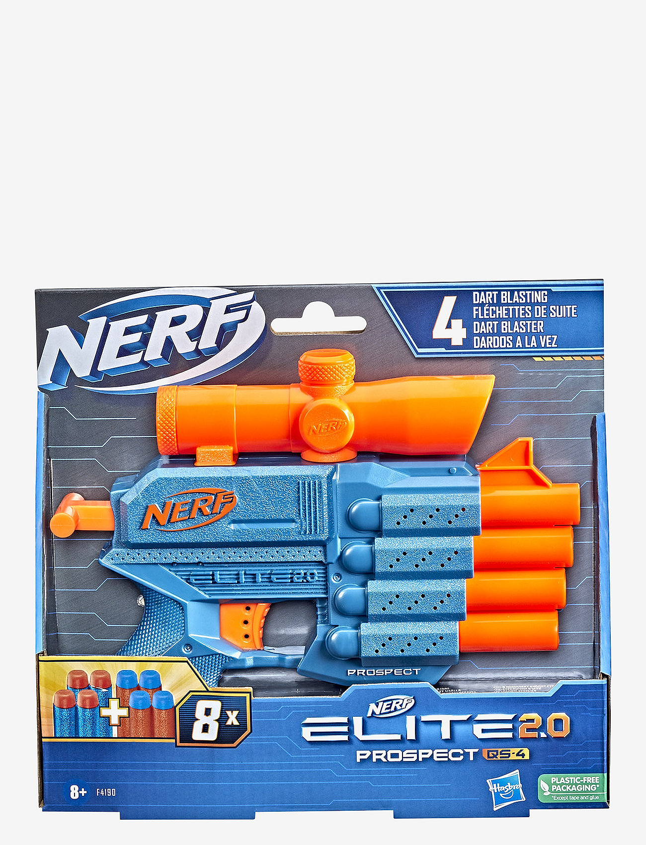 Nerf - Elite 2.0 Prospect QS-4 - lägsta priserna - multi coloured - 1